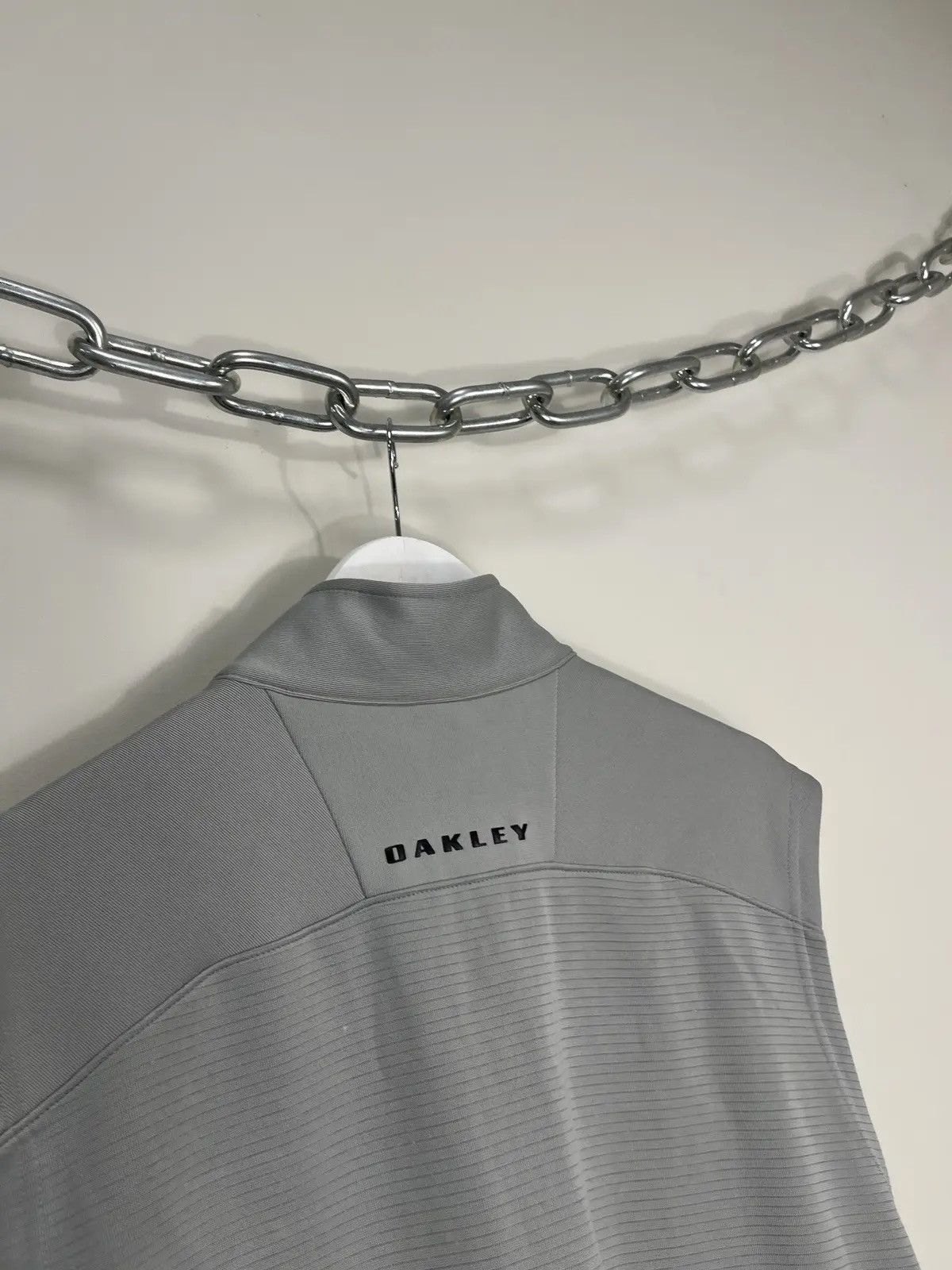 Oakley Vintage Oakley Gray 1/4 Zip Outdoor Vest Size US XXL / EU 58 / 5 - 8 Thumbnail