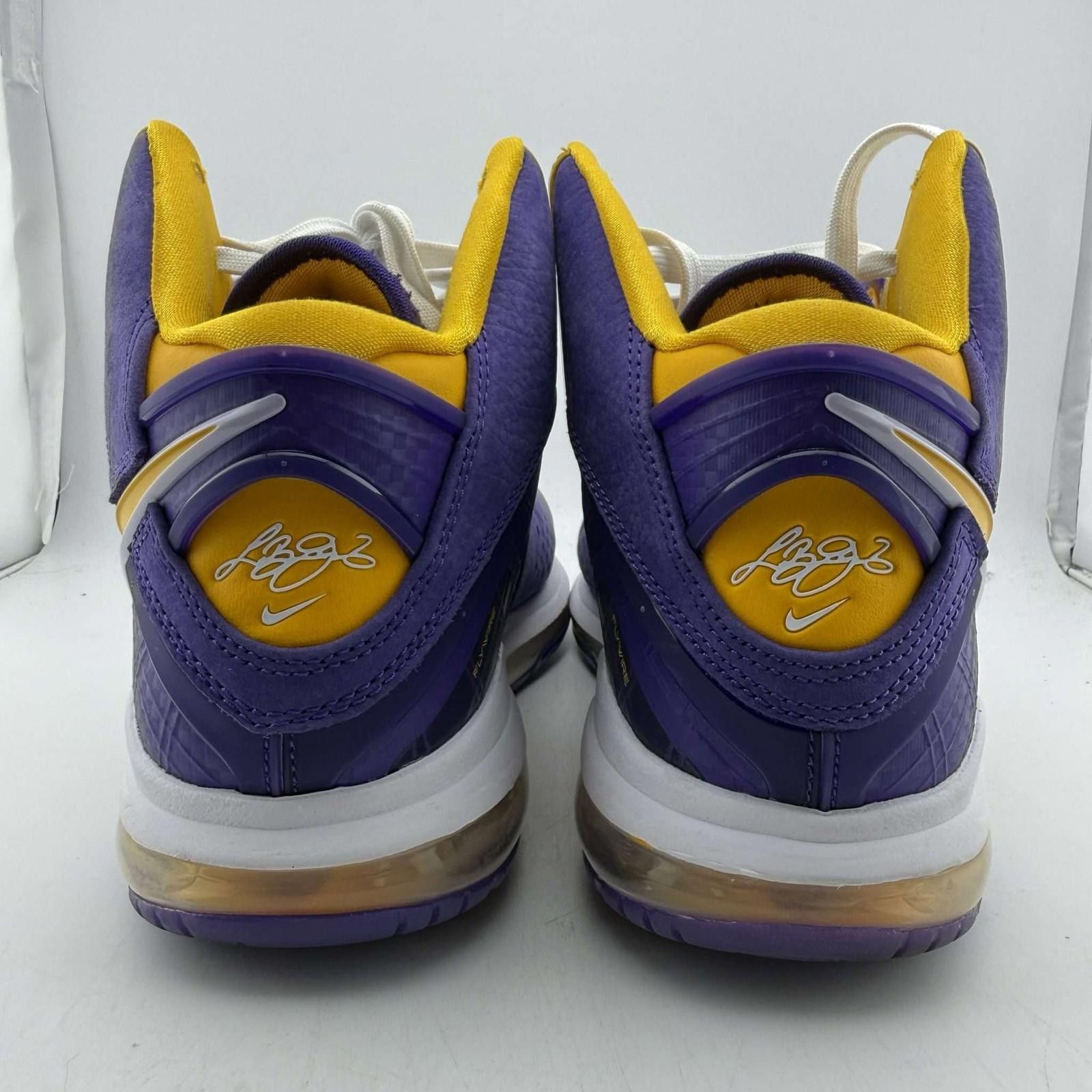 Nike Nike LeBron 8 Lakers US 11 Used with Box DC8380 Size US 11 / EU 44 - 5 Thumbnail