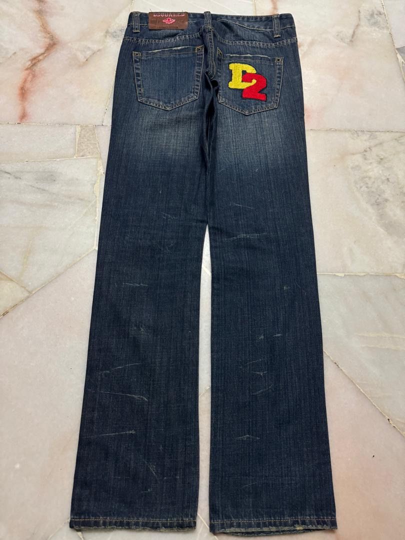 Japanese Brand 💥DSQUARED INSPIRED RUSTY MUDWASH DARK DENIM JEANS Size US 29 - 15 Thumbnail