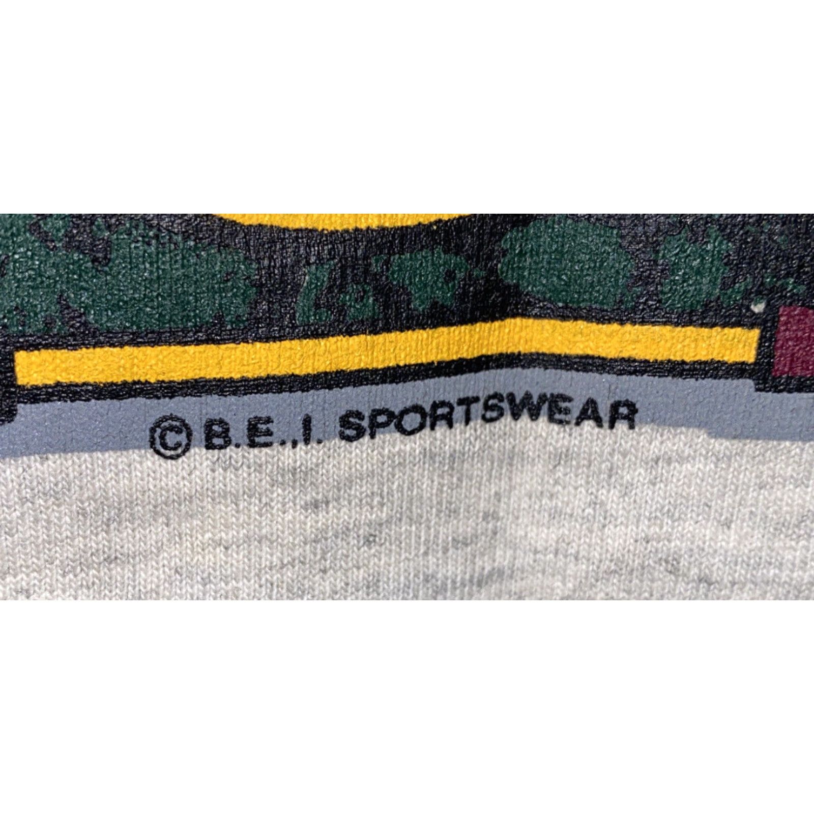 Vintage AllStyle Mens T-Shirt Short Sleeve Gray USA Made ASU Graphic Size L Cotton Regular Fit Size US L / EU 52-54 / 3 - 4 Thumbnail