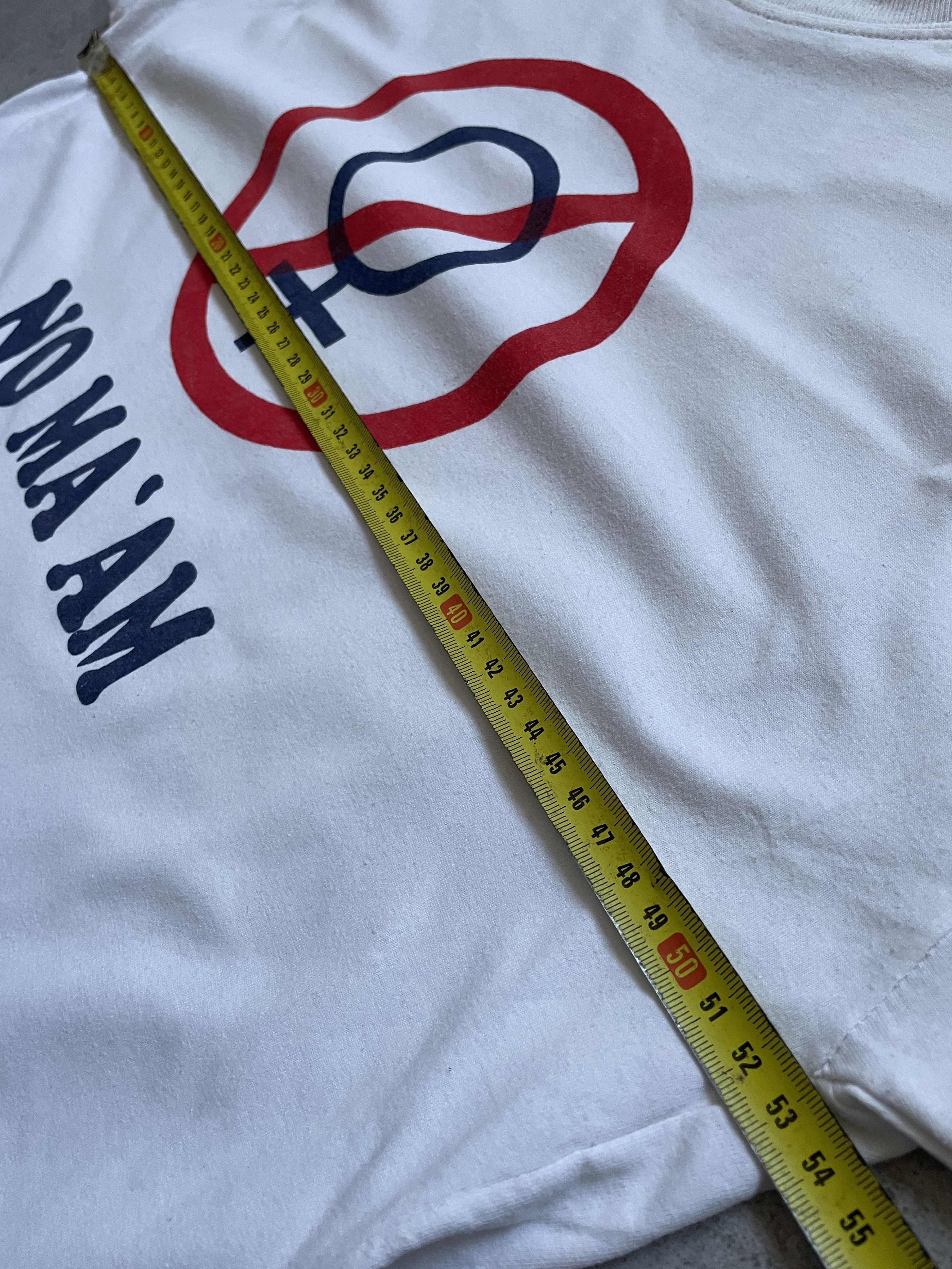 Vintage VINTAGE 90S AL BUNDY NO MA'AM WHITE TEE Size US L / EU 52-54 / 3 - 8 Thumbnail