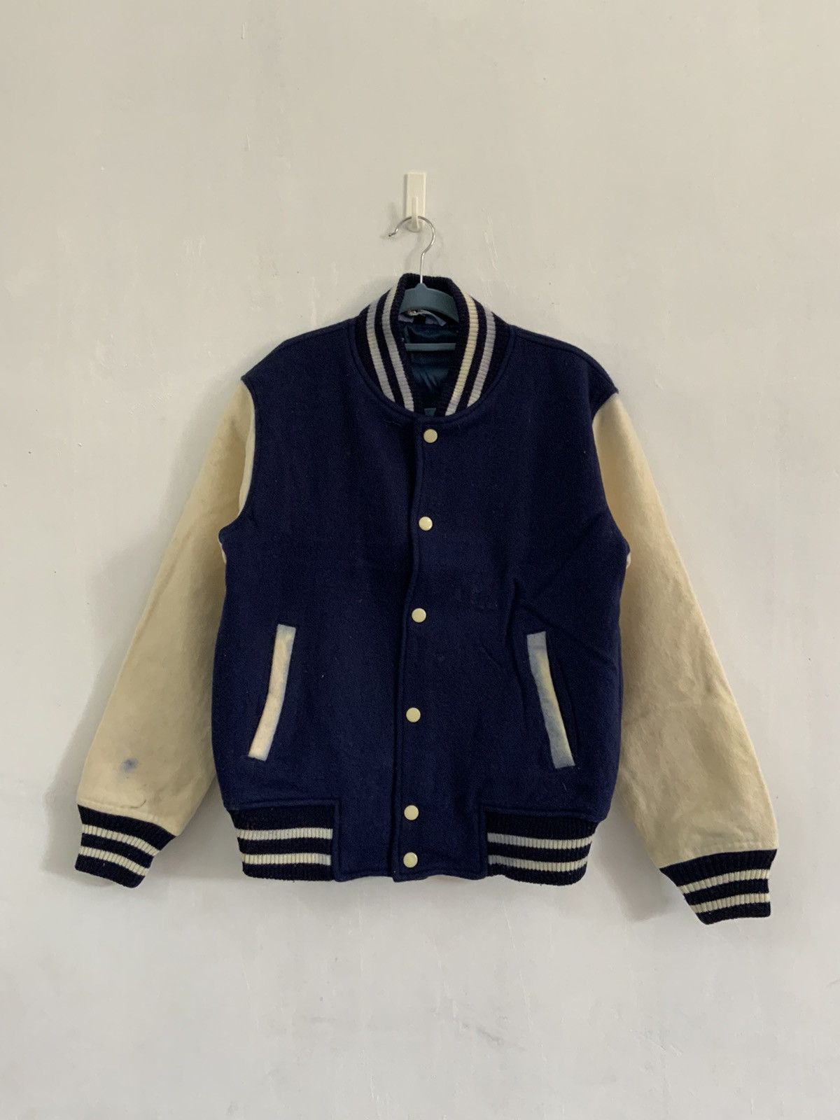 Blue Varsity Jacket | Grailed