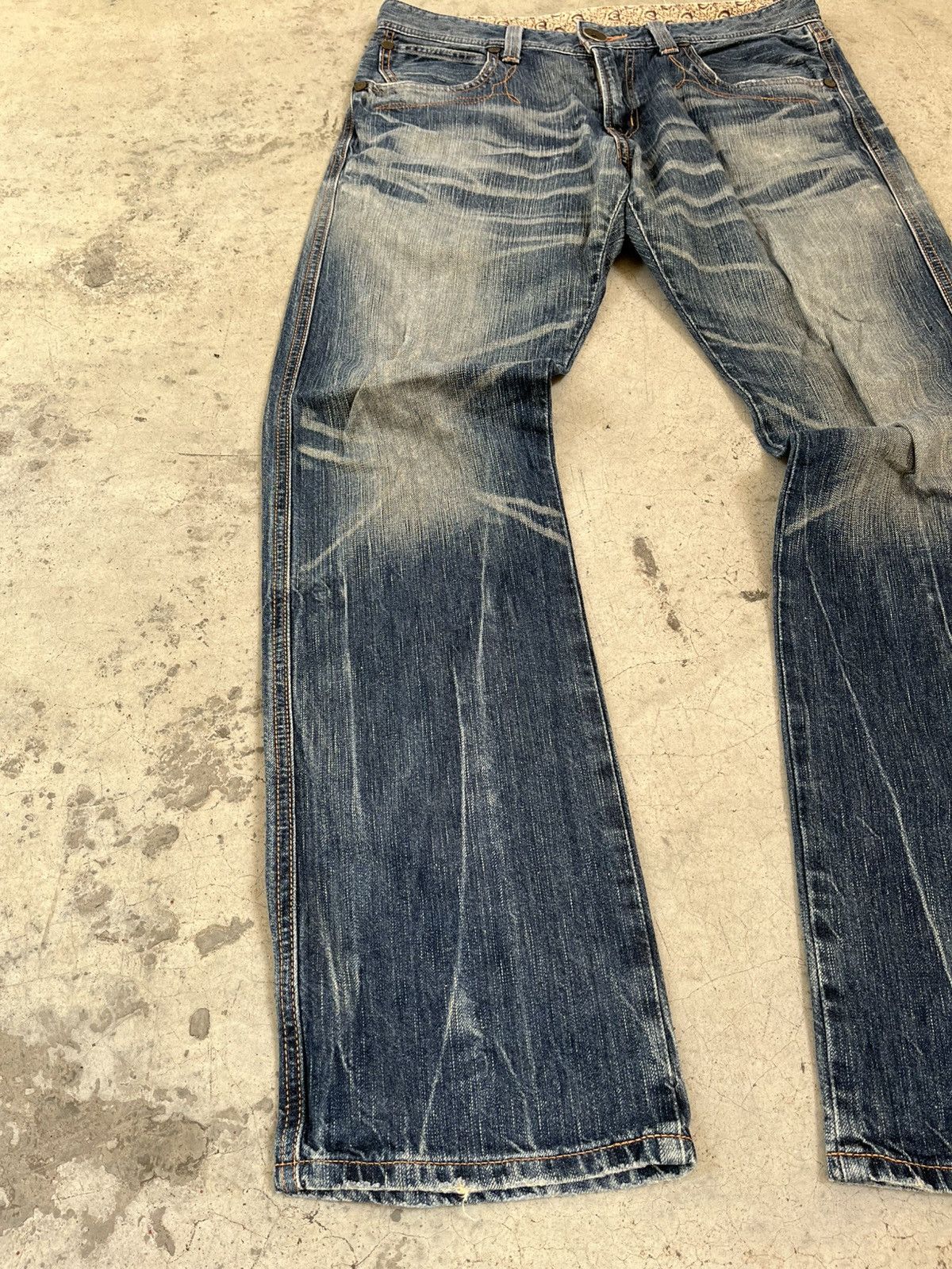 Edwin Edwin distressed vintage japanese brand pants Size US 34 / EU 50 - 3 Thumbnail