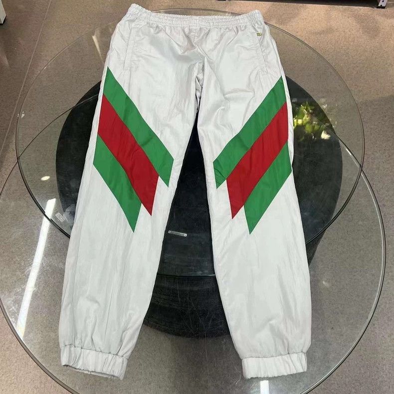 Gucci Gucci SizeM Webbing inlaid 3M sports pants Size US 32 / EU 48 - 1 Thumbnail