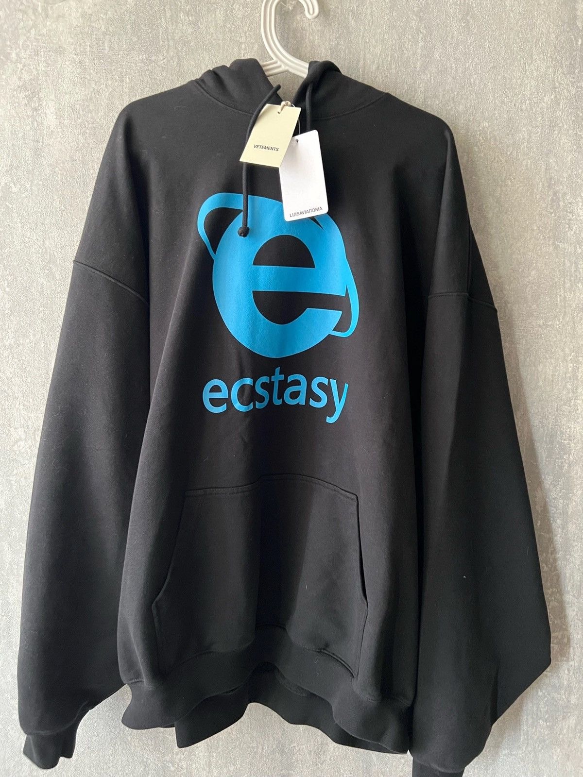 Vetements *RARE* Vetements Ecstasy Hoodie Ecstasy Edition | Grailed
