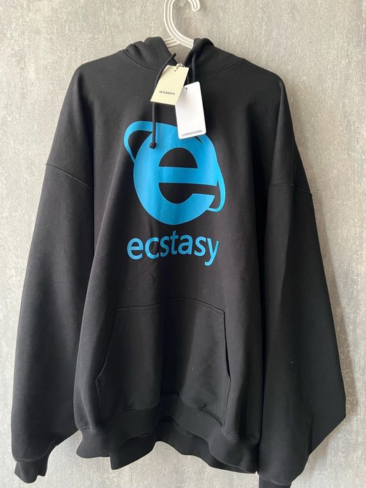 Vetements *RARE* Vetements Ecstasy Hoodie Ecstasy Edition | Grailed