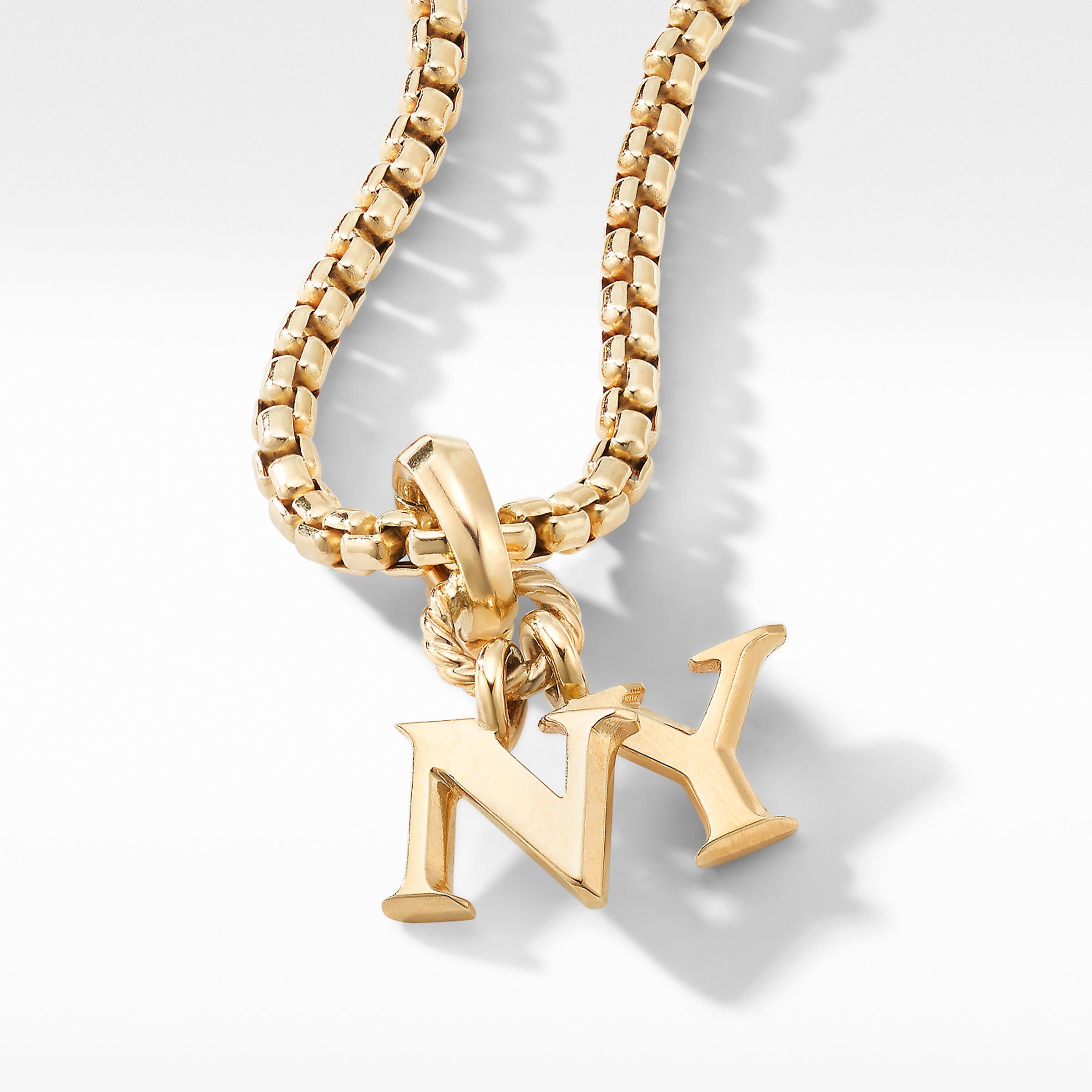 David Yurman o1w1db10525 D14996 NY Charm in 18K Yellow Gold & 11mm Size ONE SIZE - 3 Thumbnail