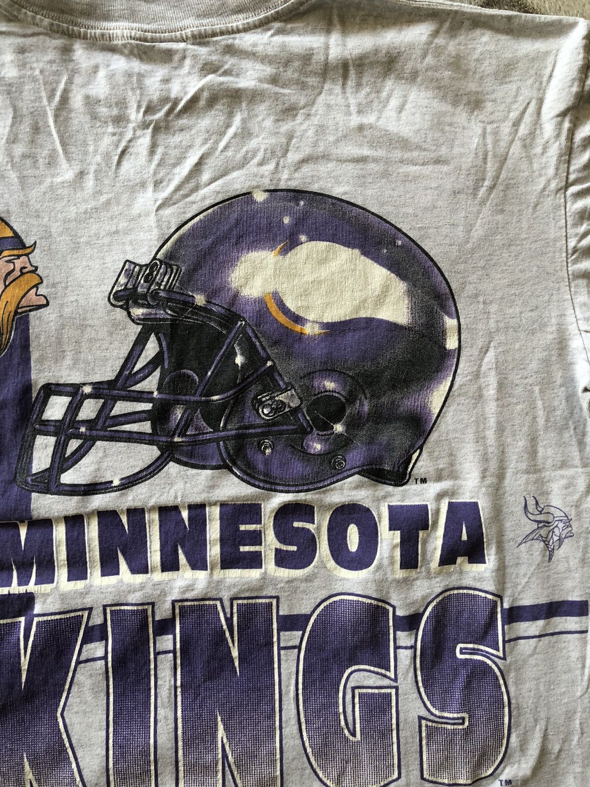 NFL × Salem Sportswear × Vintage Vintage AOP Vikings Salem sportswear graphic ter Size US XL / EU 56 / 4 - 15 Thumbnail