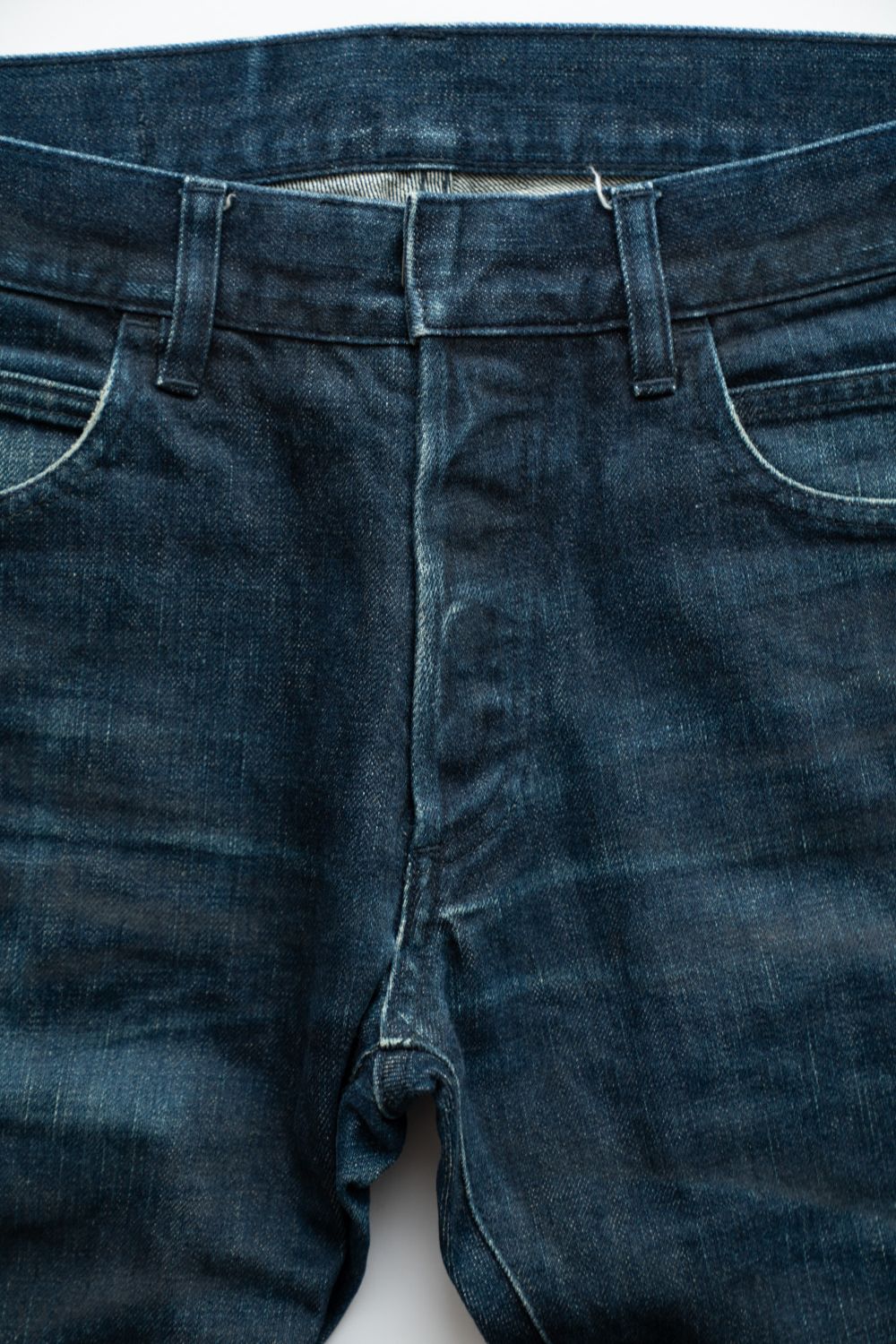 Balmain 2012FW 3D BIKER DEEP BLUE DENIM Decarnin Era Style Size US 27 - 10 Thumbnail