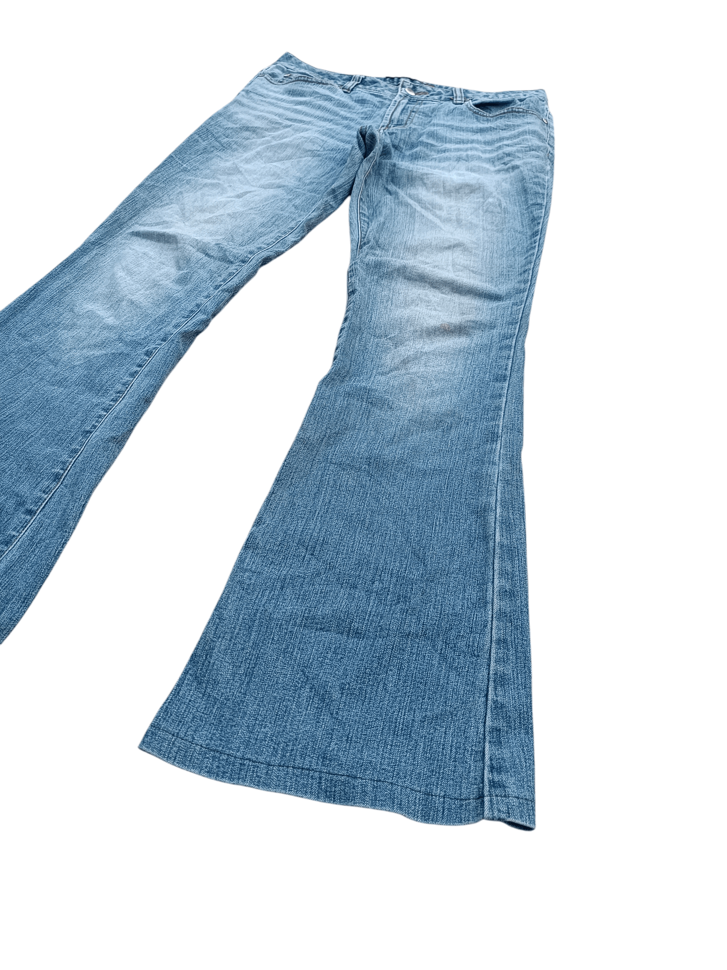 Japanese Brand SUPER FLARE JAPANESE BRAND O'ZZANO DENIM E191 Size US 32 / EU 48 - 8 Thumbnail