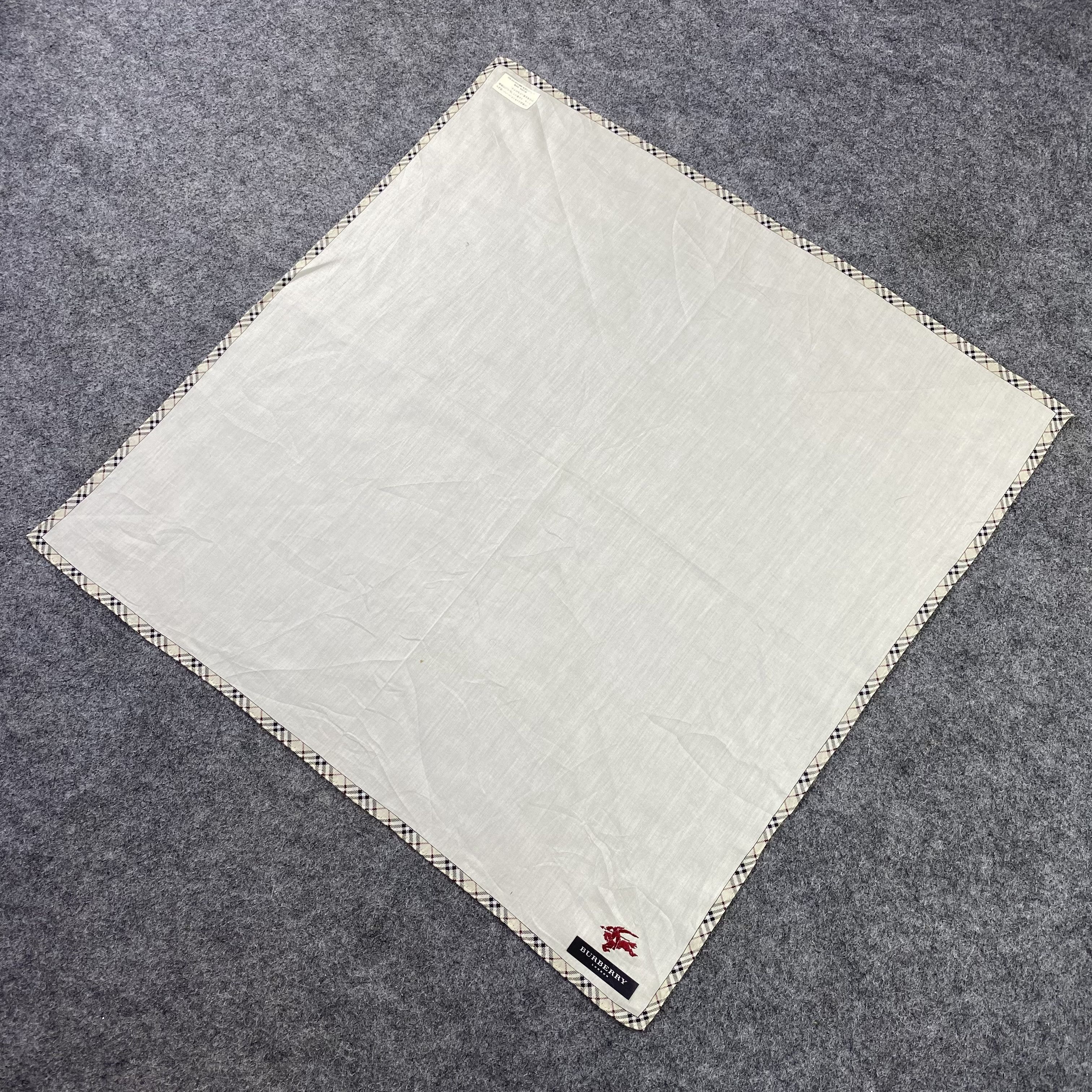 Burberry Burberry Handkerchief / Bandana / Neckerchief-B965 Size ONE SIZE - 4 Thumbnail