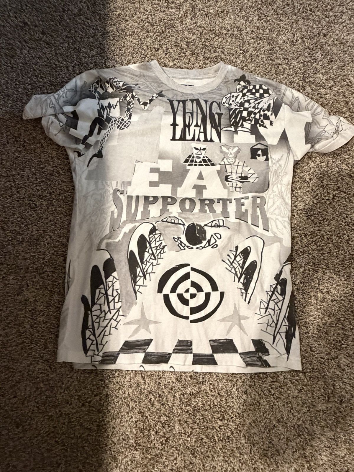 Yung Lean stardust tour support tee Size US L / EU 52-54 / 3 - 1 Thumbnail