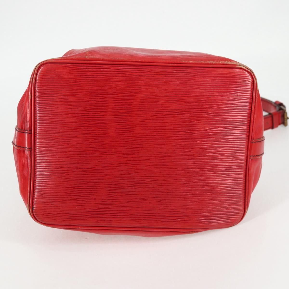 Louis Vuitton LOUIS VUITTON Epi Petit Noe Shoulder Bag Red M44107 Size ONE SIZE - 5 Thumbnail