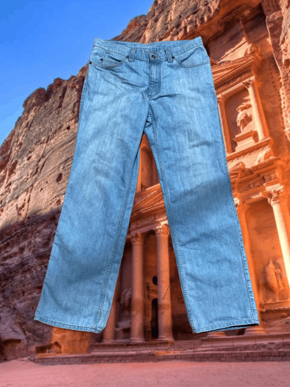 Mustang vintage Mustang logo Y2K jeans pants size 34 streetwear Size US 34 / EU 50 - 1 Thumbnail