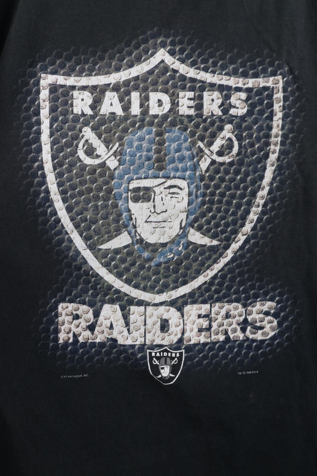 Vintage Vintage 90s Los Angeles Oakland Raiders Football T-Shirt Size US XXL / EU 58 / 5 - 4 Thumbnail