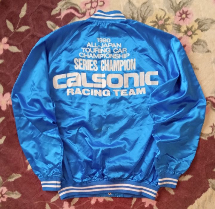 Vintage Calsonic Racing Team 1990 Vintage Jacket Size US L / EU 52-54 / 3 - 2 Thumbnail