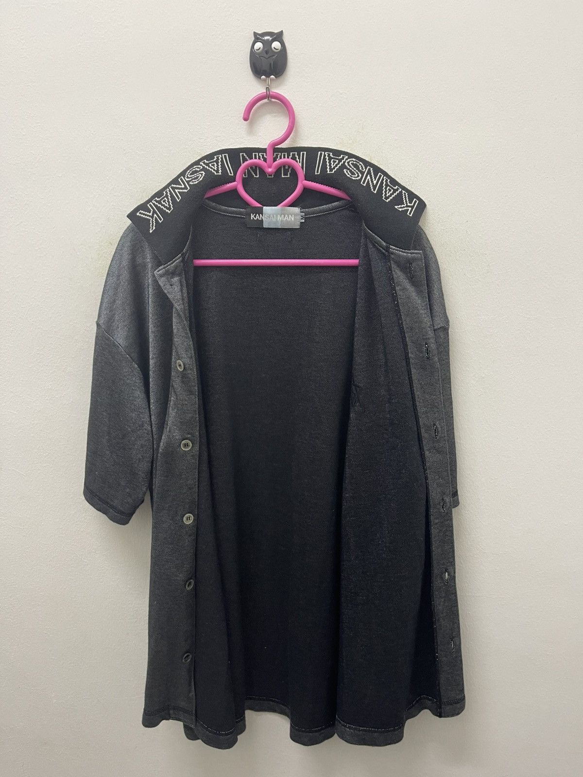 Kansai Yamamoto Rare Vintage KANSAI MAN Yamamoto Spell Out On Collar Size US M / EU 48-50 / 2 - 5 Thumbnail