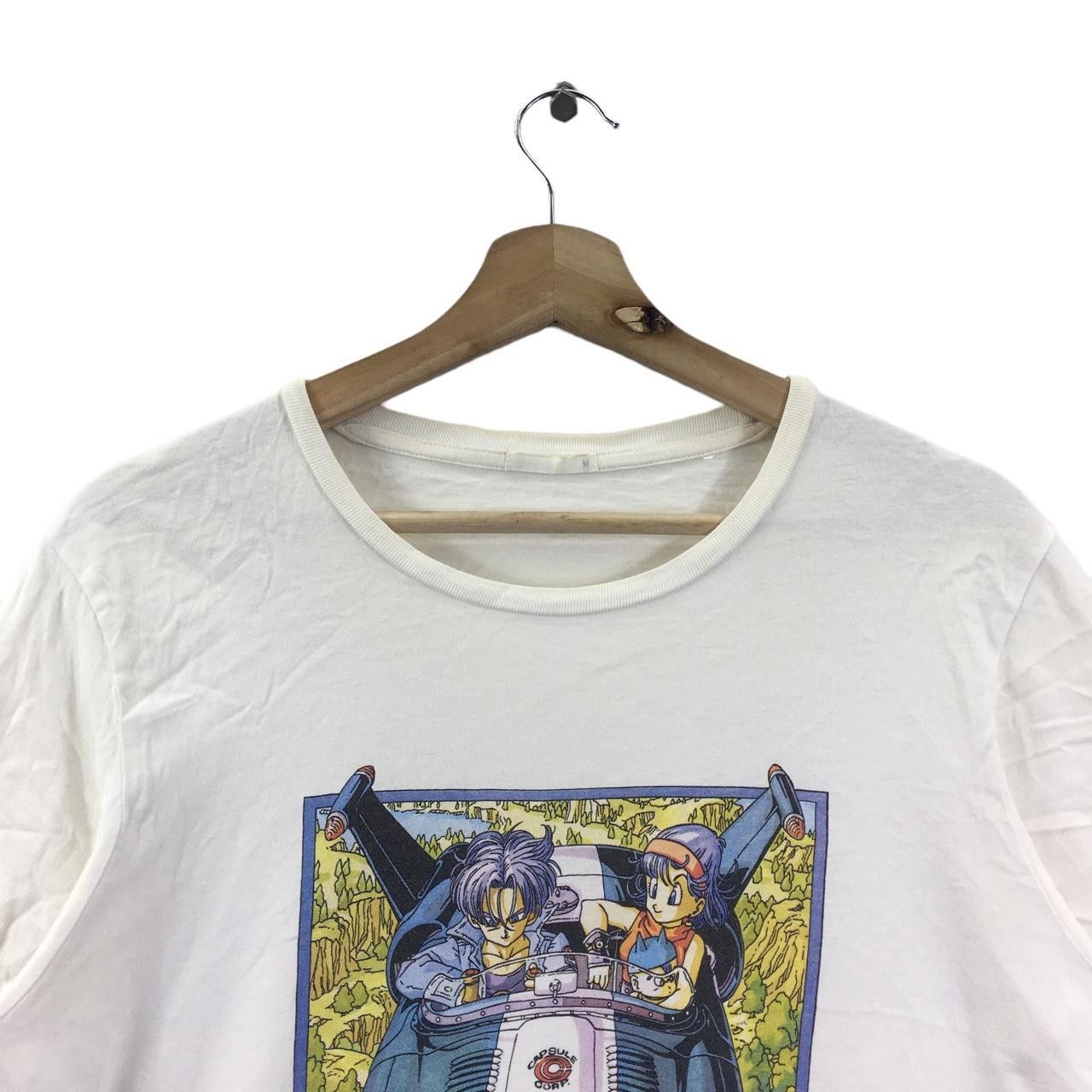 Anime Vtg DRAGON BALL Z Trunks Bulma Anime Cartoon Tee Shirt Size US M / EU 48-50 / 2 - 2 Thumbnail