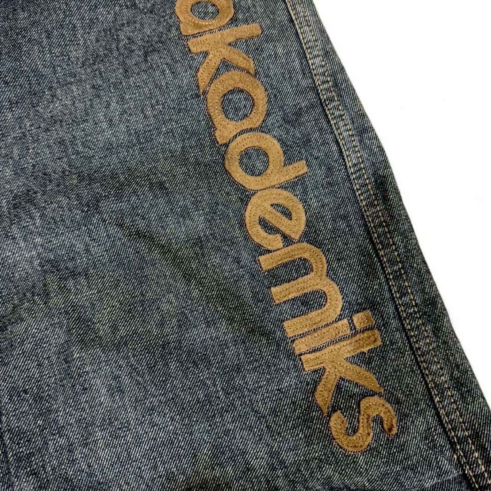 Akademiks Akademiks y2k style denim jeans with unique style Size US 29 - 5 Thumbnail