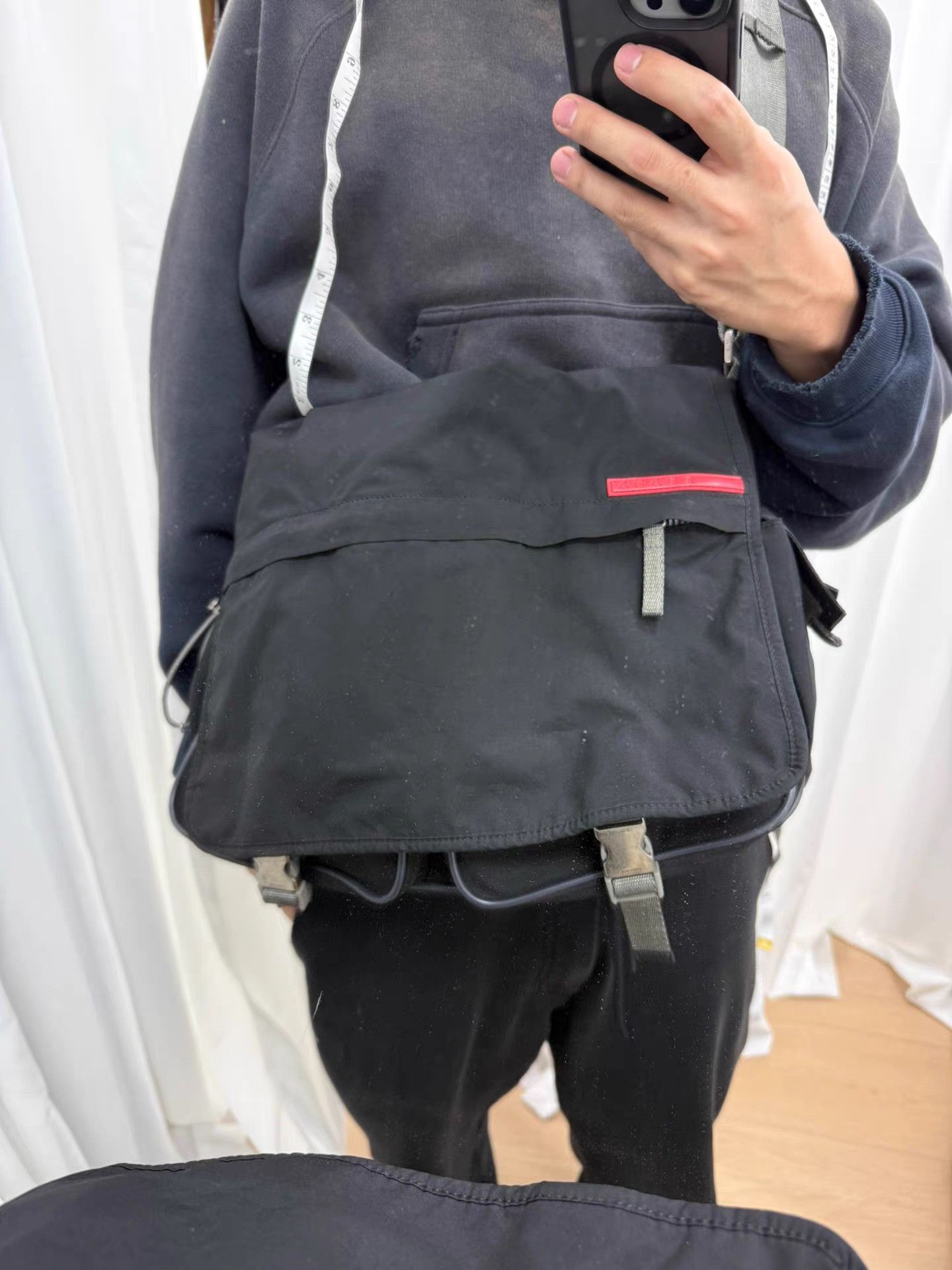 Prada Prada sport Dual Pocket Messenger Bag K20 Size ONE SIZE - 8 Thumbnail