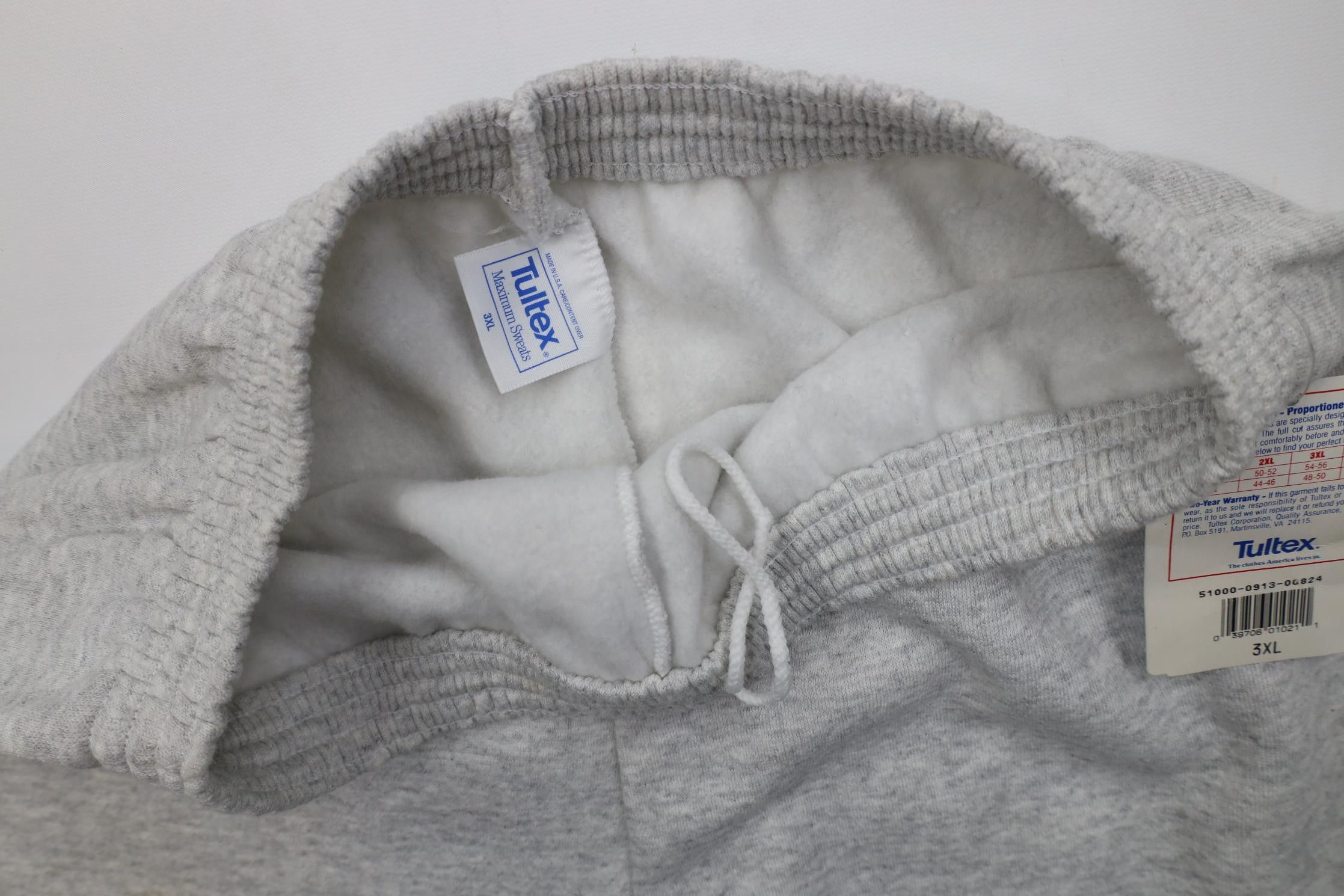 Vintage Deadstock Vintage 90s Streetwear Sweatpants Joggers Gray USA Size US 42 / EU 58 - 9 Thumbnail