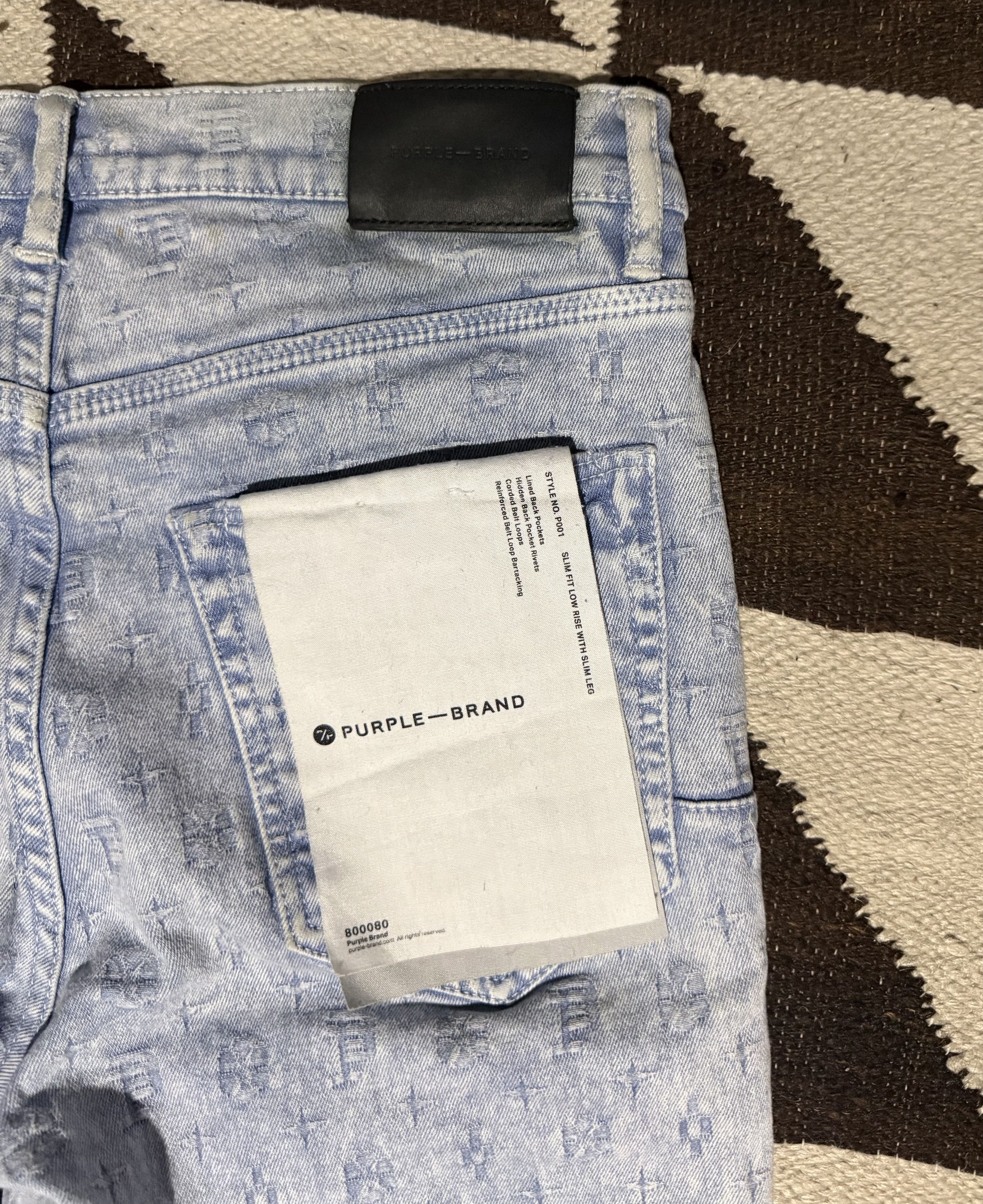 Purple Brand Purple Brand P001 Skinny Jeans Size US 30 / EU 46 - 4 Thumbnail