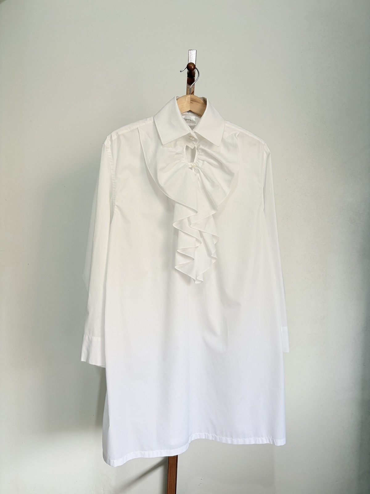 Chanel Chanel Ruffle Long-sleeved Blouse Size M / US 6-8 / IT 42-44 - 3 Thumbnail