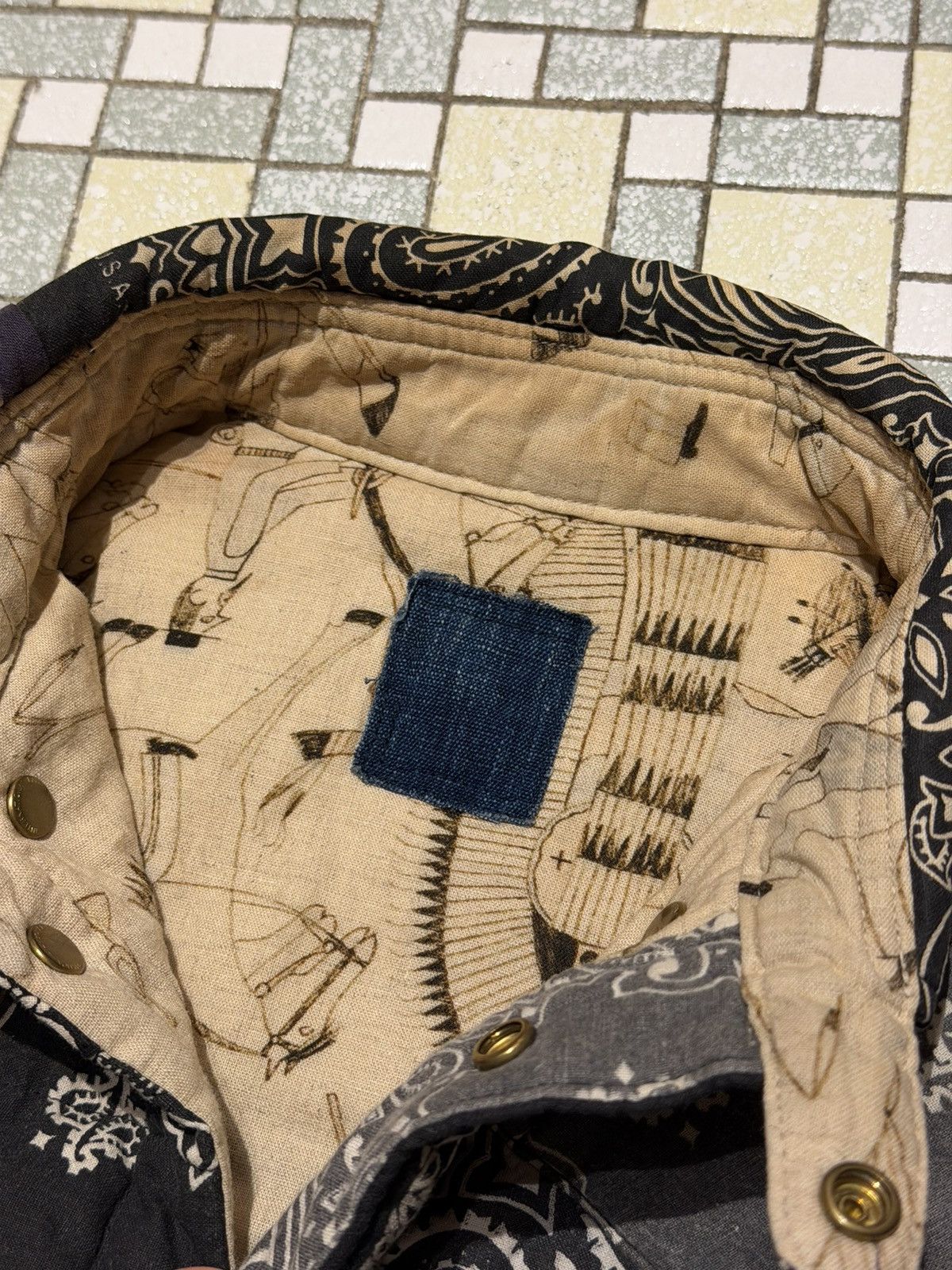 Visvim Visvim WMV ICT kerchief down jacket Size S / US 4 / IT 40 - 16 Thumbnail