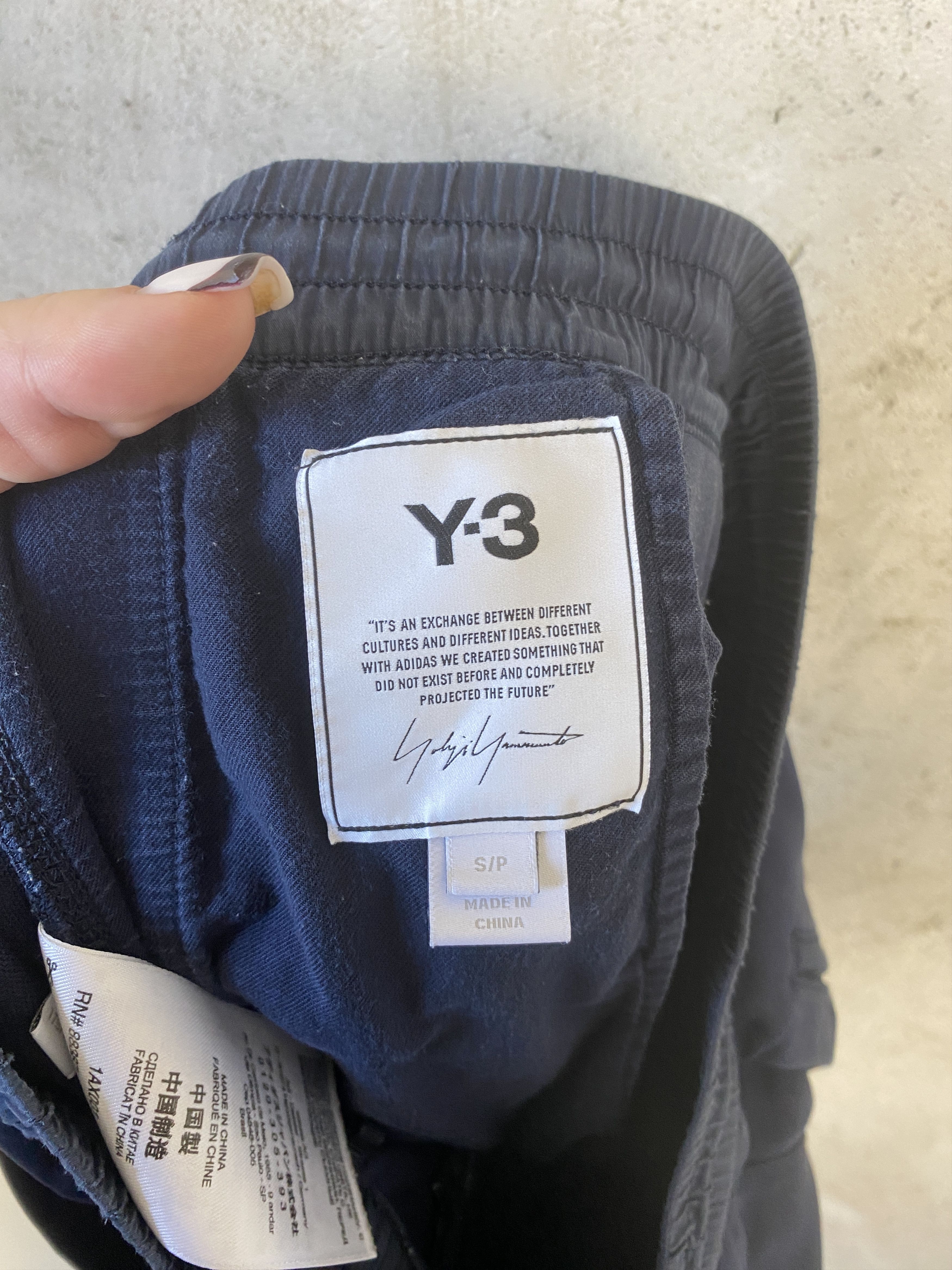 Y-3 Adidas Y-3 Yohji Yamamoto cuff track pants trousers Size US 30 / EU 46 - 4 Thumbnail