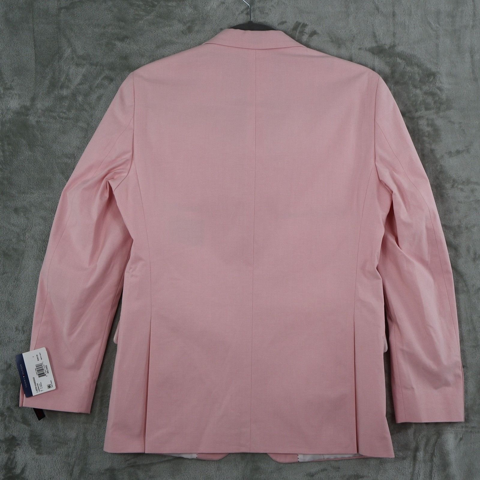 Tommy Hilfiger Tommy Hilfiger Modern Fit Flex Blazer Men 40L Pink Classic Size 40L - 4 Thumbnail