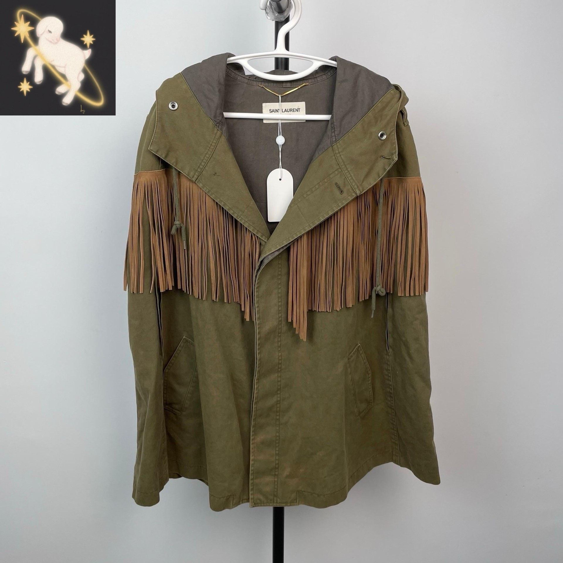 Saint Laurent Paris Saint Laurent Paris Green Jacket 36 Women Size S / US 4 / IT 40 - 1 Thumbnail