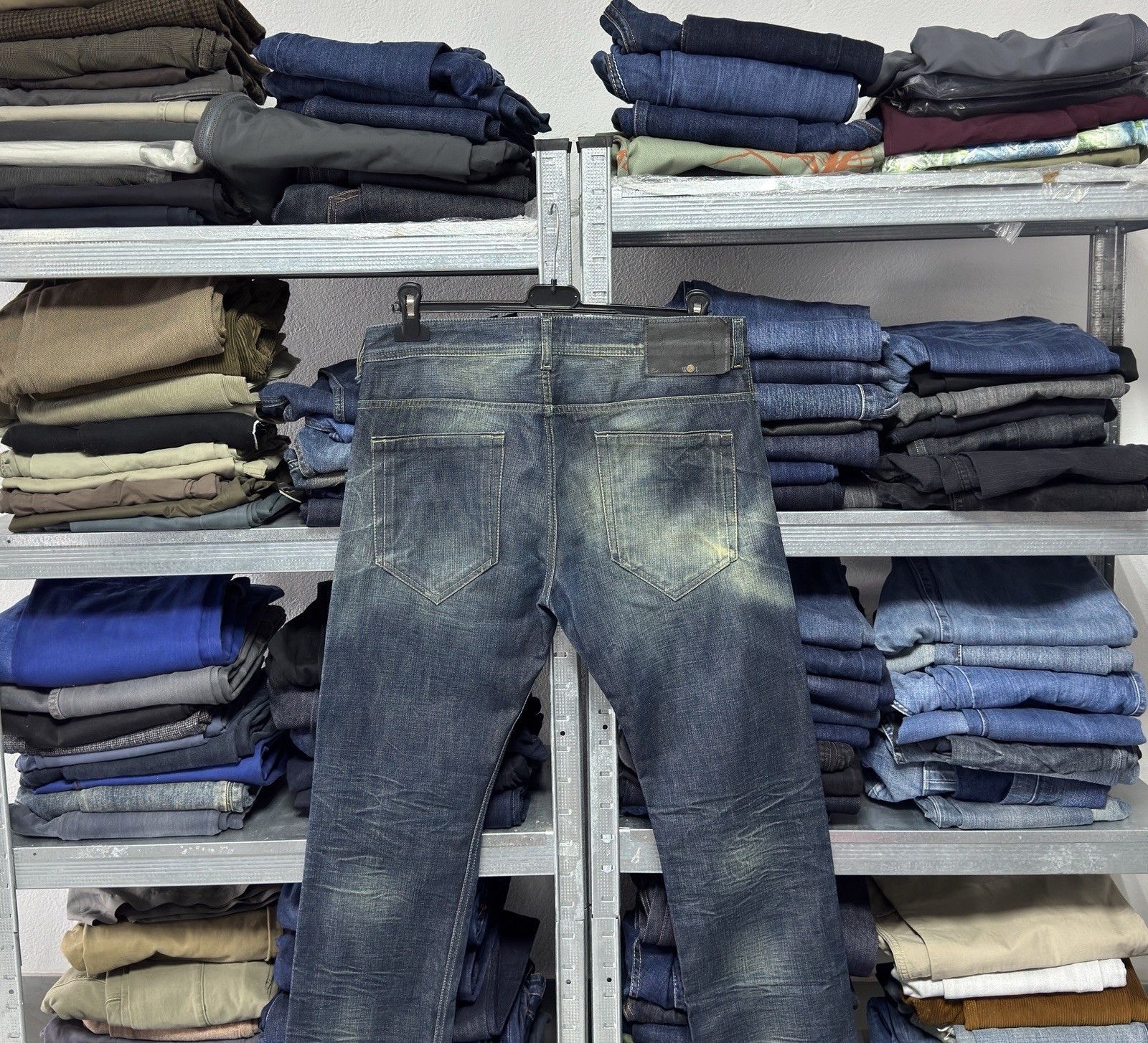 Diesel Black Gold Diesel Black Gold Distressed Denim Jeans Made in Italy Size US 31 - 11 Thumbnail