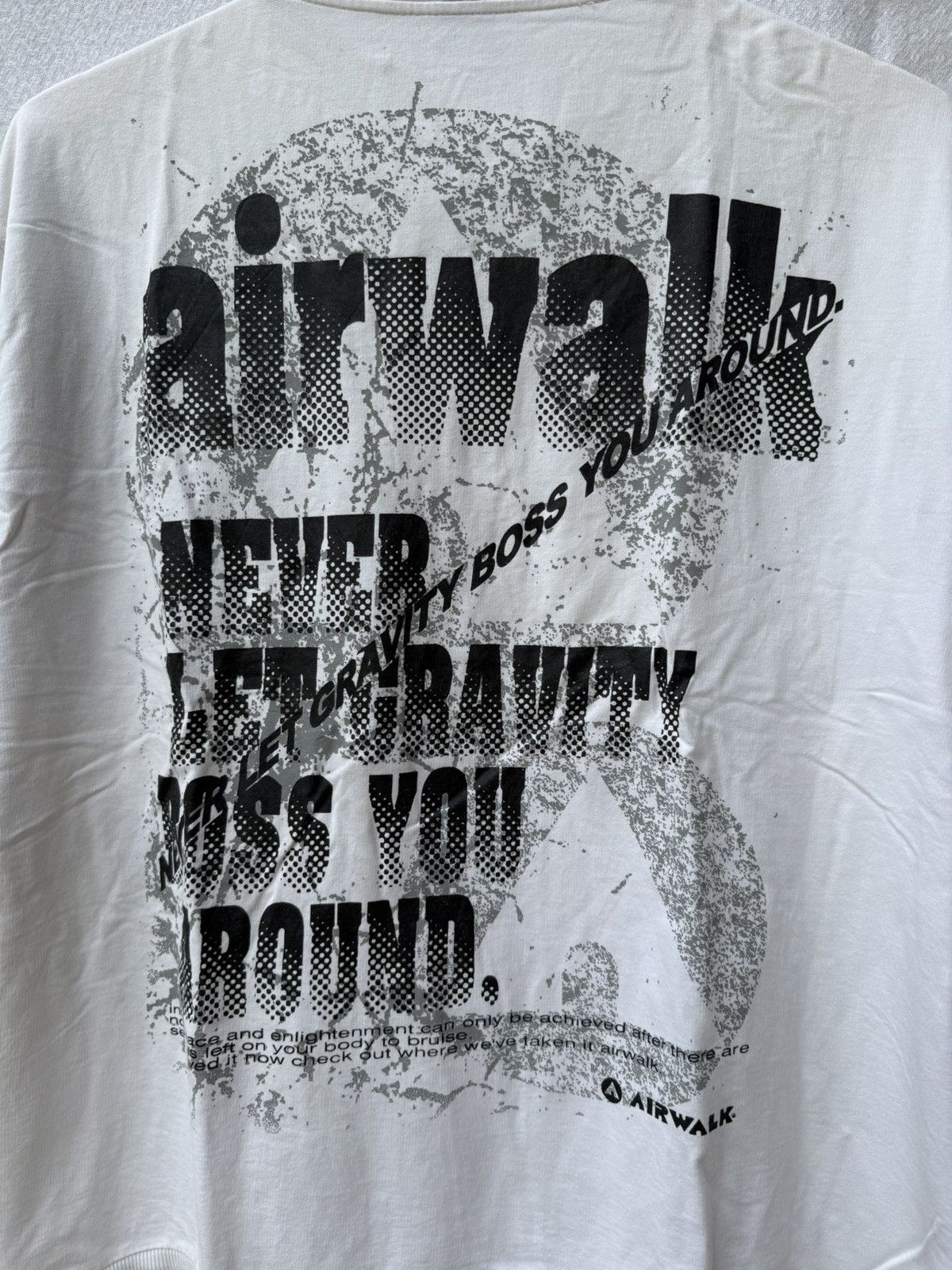 Japanese Brand Airwalk zipper poem shirt Size US L / EU 52-54 / 3 - 3 Thumbnail