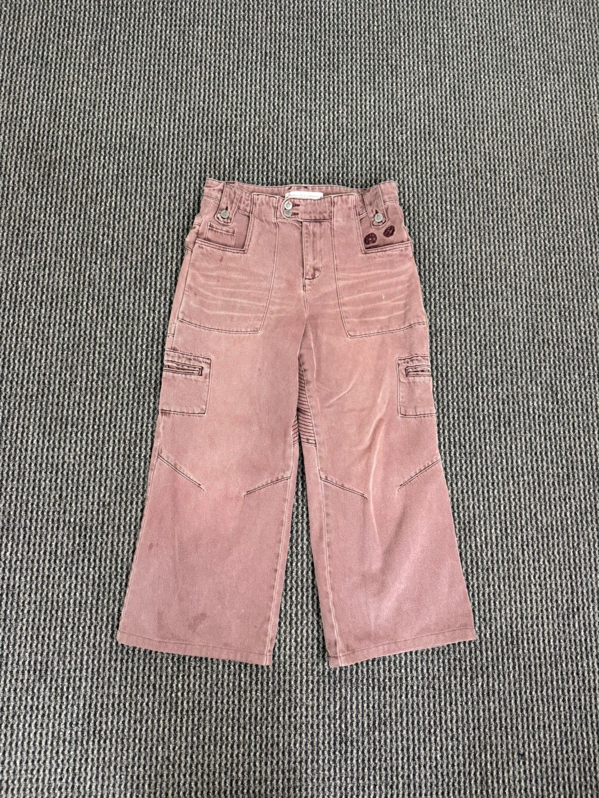 SYNICAL Synical x Wisdumb Cargo Denim 30x26 Size US 30 / EU 46 - 1 Thumbnail