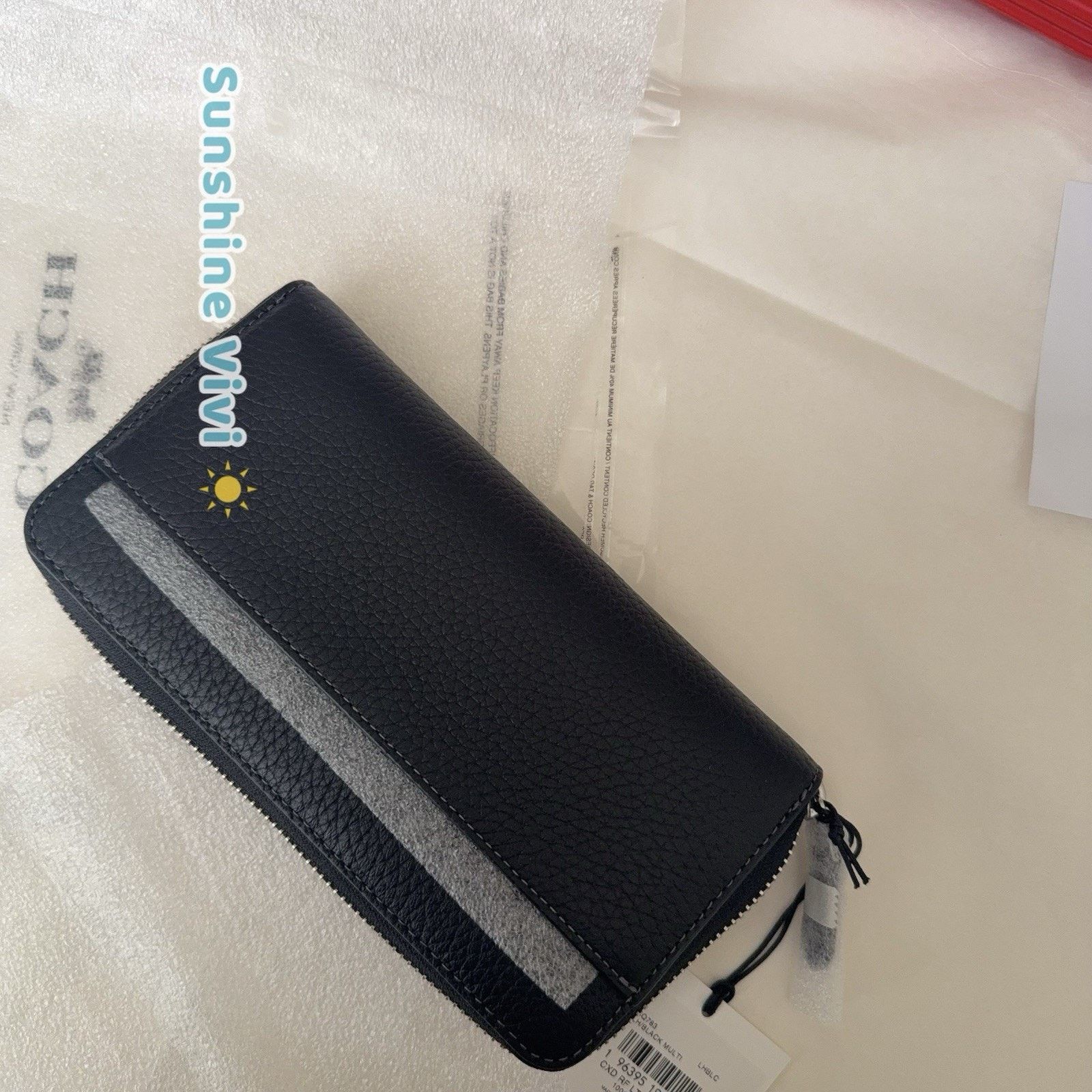 Coach NWT Coach X Disney Mickey Mouse Black Wallet CQ783 Size ONE SIZE - 3 Thumbnail