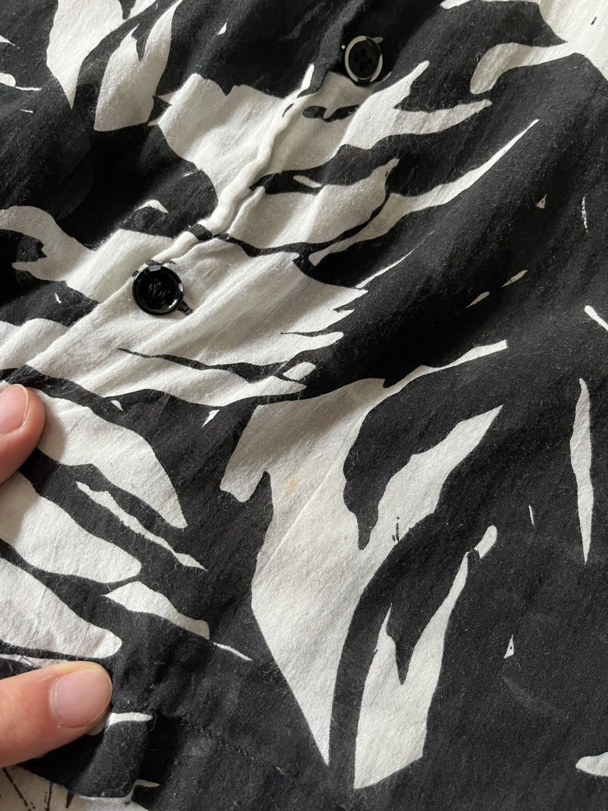 Saint Laurent Paris Saint Laurent hawaiian coconut tree short sleeve S/S 16 Size US M / EU 48-50 / 2 - 8 Thumbnail