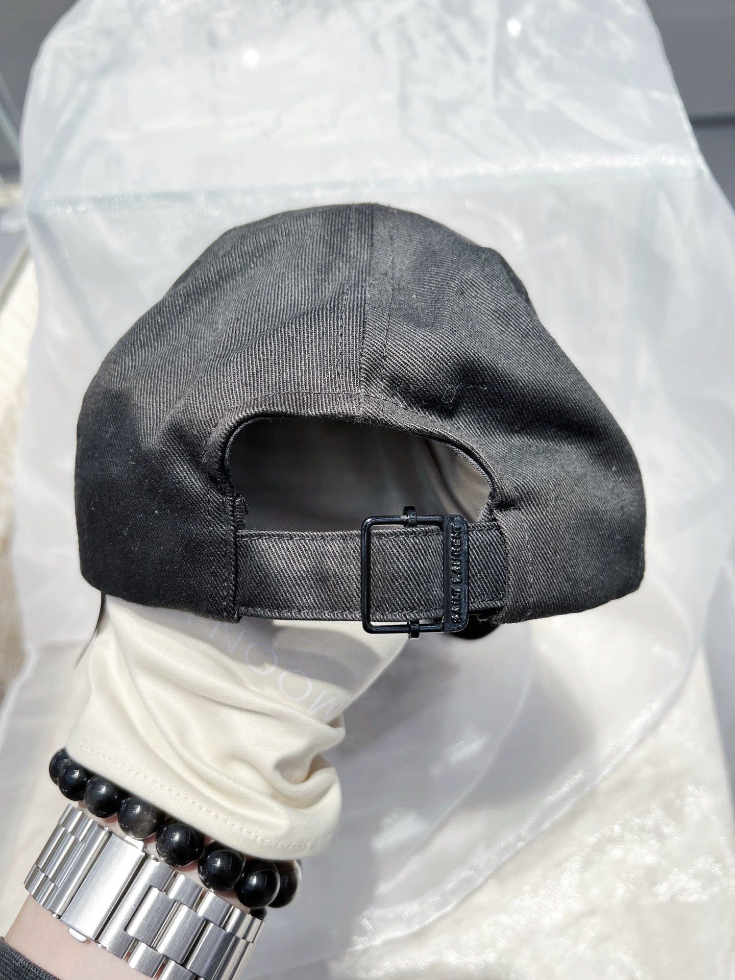 Yves Saint Laurent YSL Black Cap 59 Pre-Owned Size ONE SIZE - 4 Thumbnail