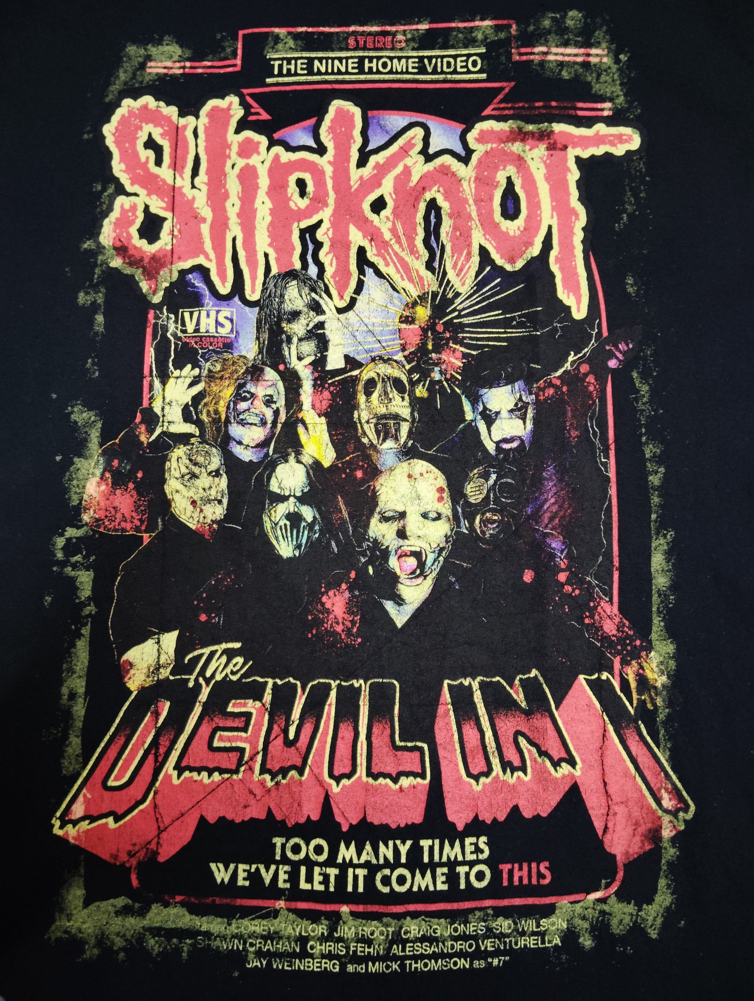 Band Tees SLIPKNOT THE DEVIL IN I T-SHIRT Size US L / EU 52-54 / 3 - 3 Thumbnail