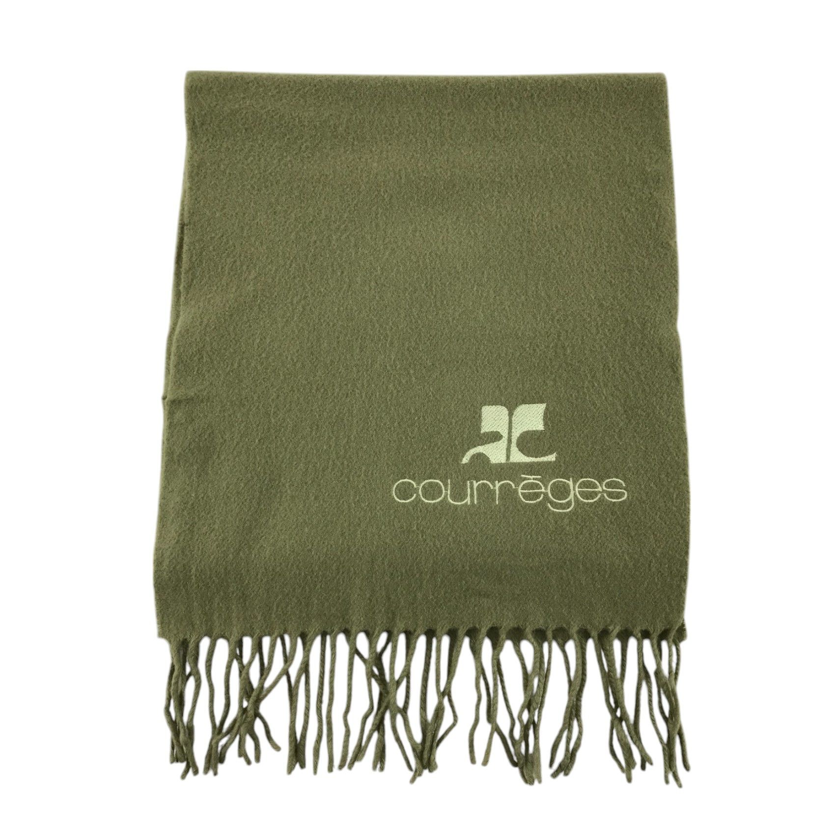 Courreges × Vintage Courreges Scarf / Muffler / Neckwear - WW1423 Size ONE SIZE - 2 Thumbnail