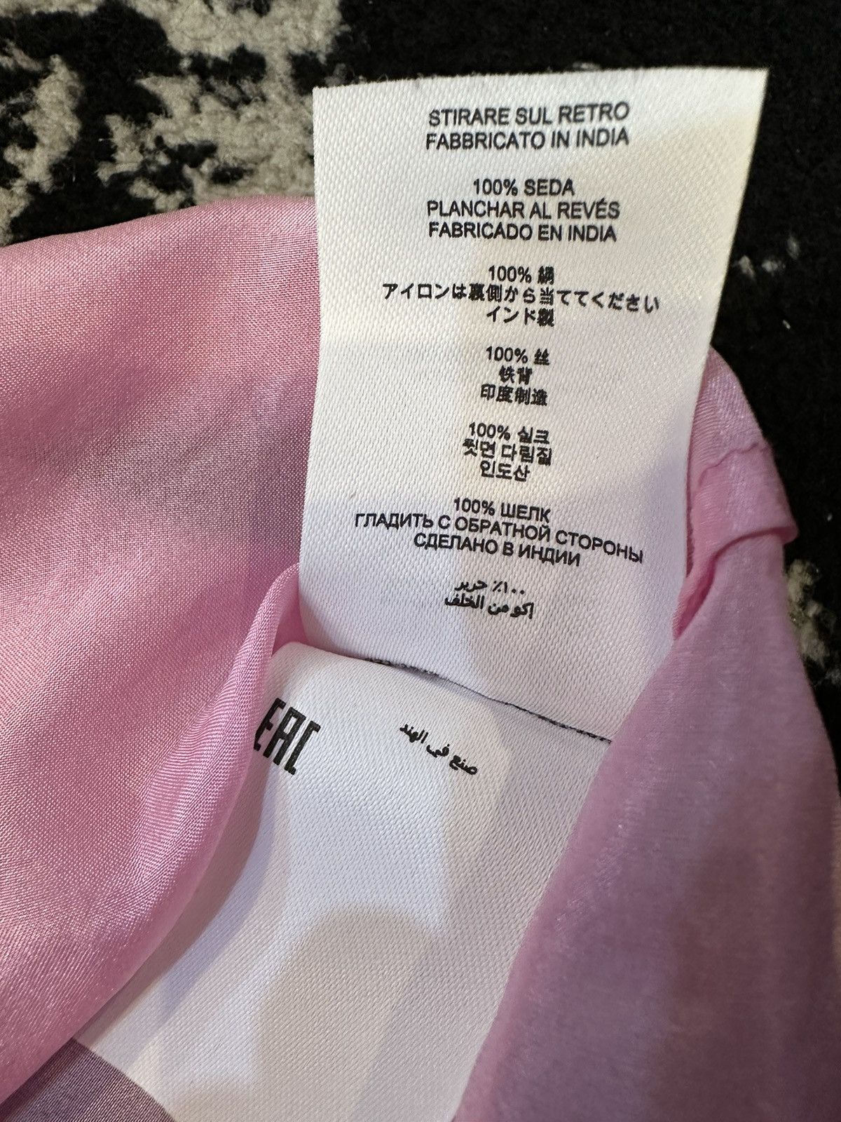 Dries Van Noten 100% Silk Pink Dries Van Noten Top Size XS / US 0-2 / IT 36-38 - 6 Thumbnail