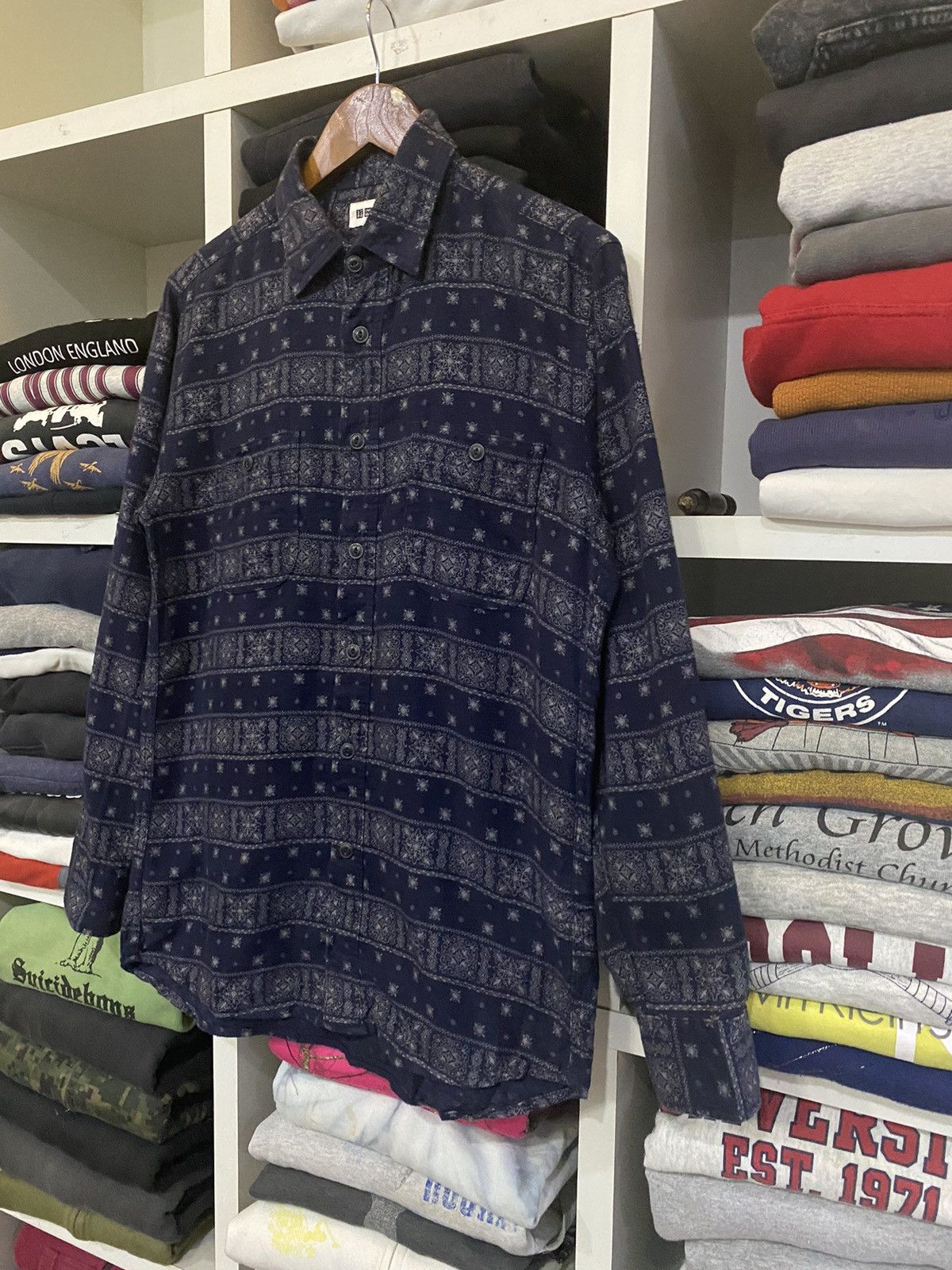 Flannel × Uniqlo Uniqlo Button Up Size US M / EU 48-50 / 2 - 3 Thumbnail
