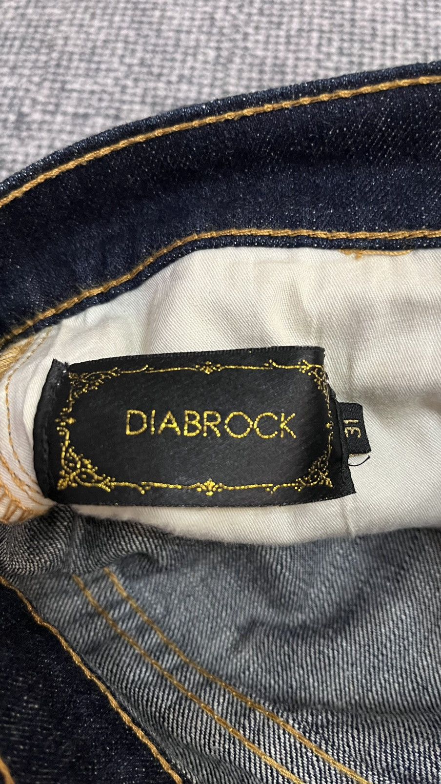 If Six Was Nine Vintage Diabrock Banana Flare jeans size 34 x 31 inches Size US 34 / EU 50 - 11 Thumbnail