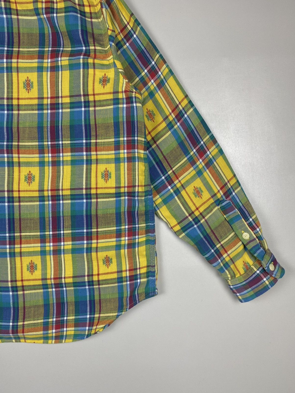 Polo Ralph Lauren Polo Ralph Lauren Men’s Aztec Print Flannel Shirt Size US L / EU 52-54 / 3 - 12 Thumbnail