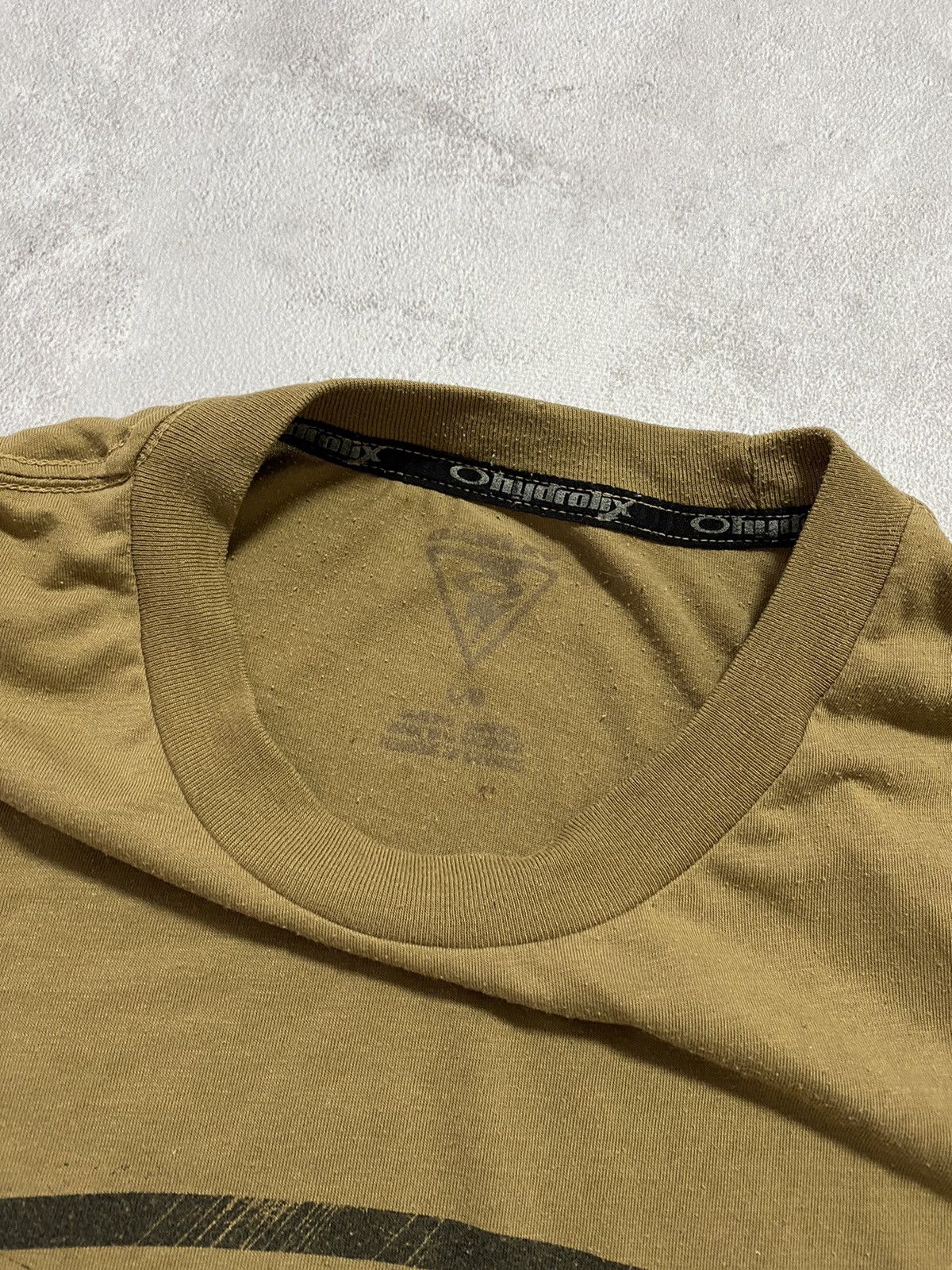 Oakley 🫒 Vintage 90s T-Shirt OAKLEY Olive Printed Size US L / EU 52-54 / 3 - 4 Thumbnail