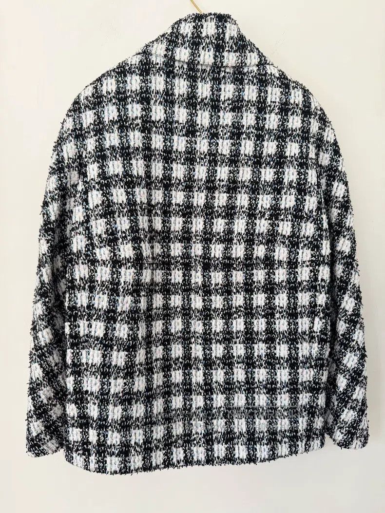 Chanel Chanel Spring and summer preview black and white plaid twe Size XXS / US 00 / IT 34 - 2 Thumbnail