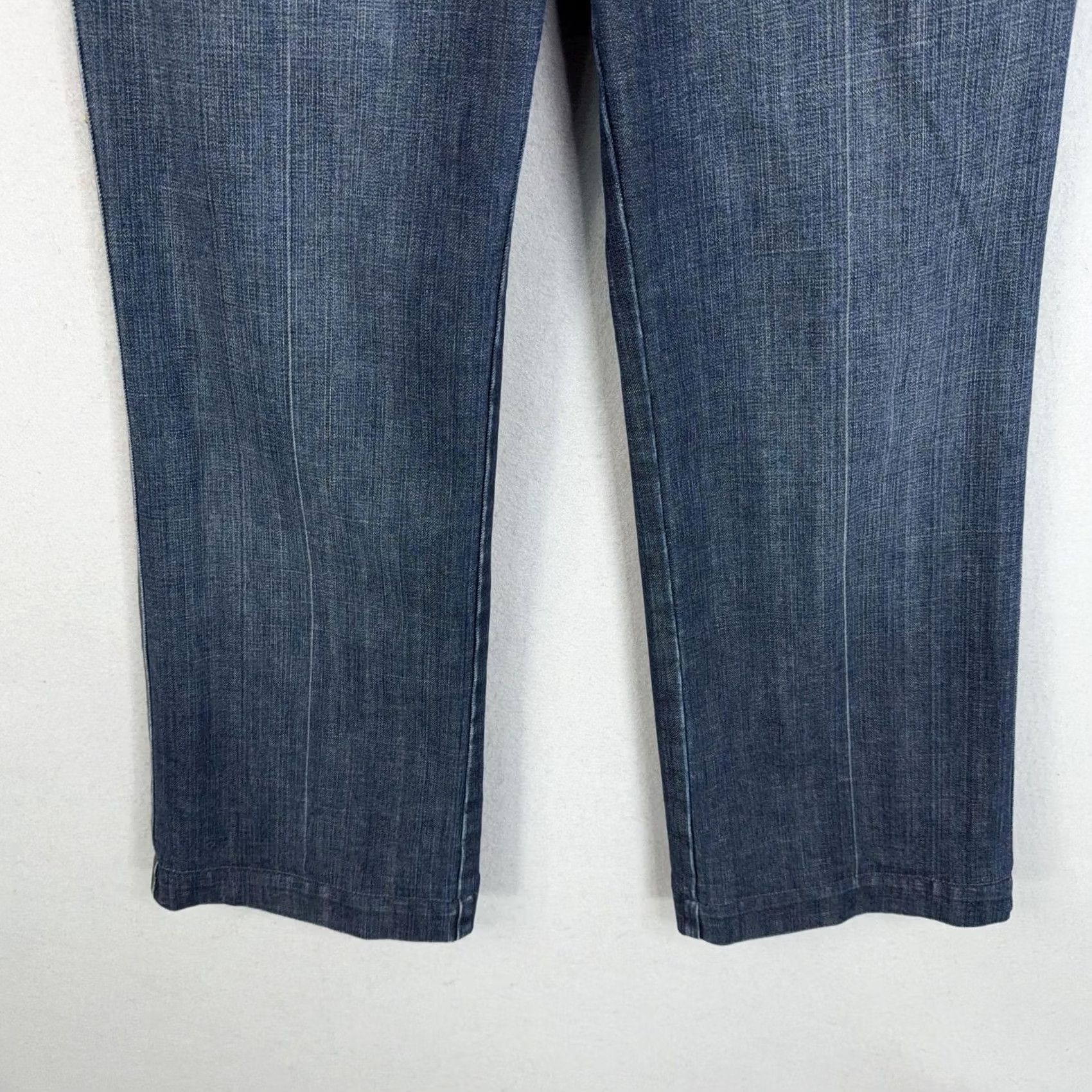 Talbots VINTAGE Talbots Jeans Womens 10 Blue High Rise Straight Leg Denim Stretch 90s Womens Size 32" / US 10 / IT 46 - 3 Thumbnail