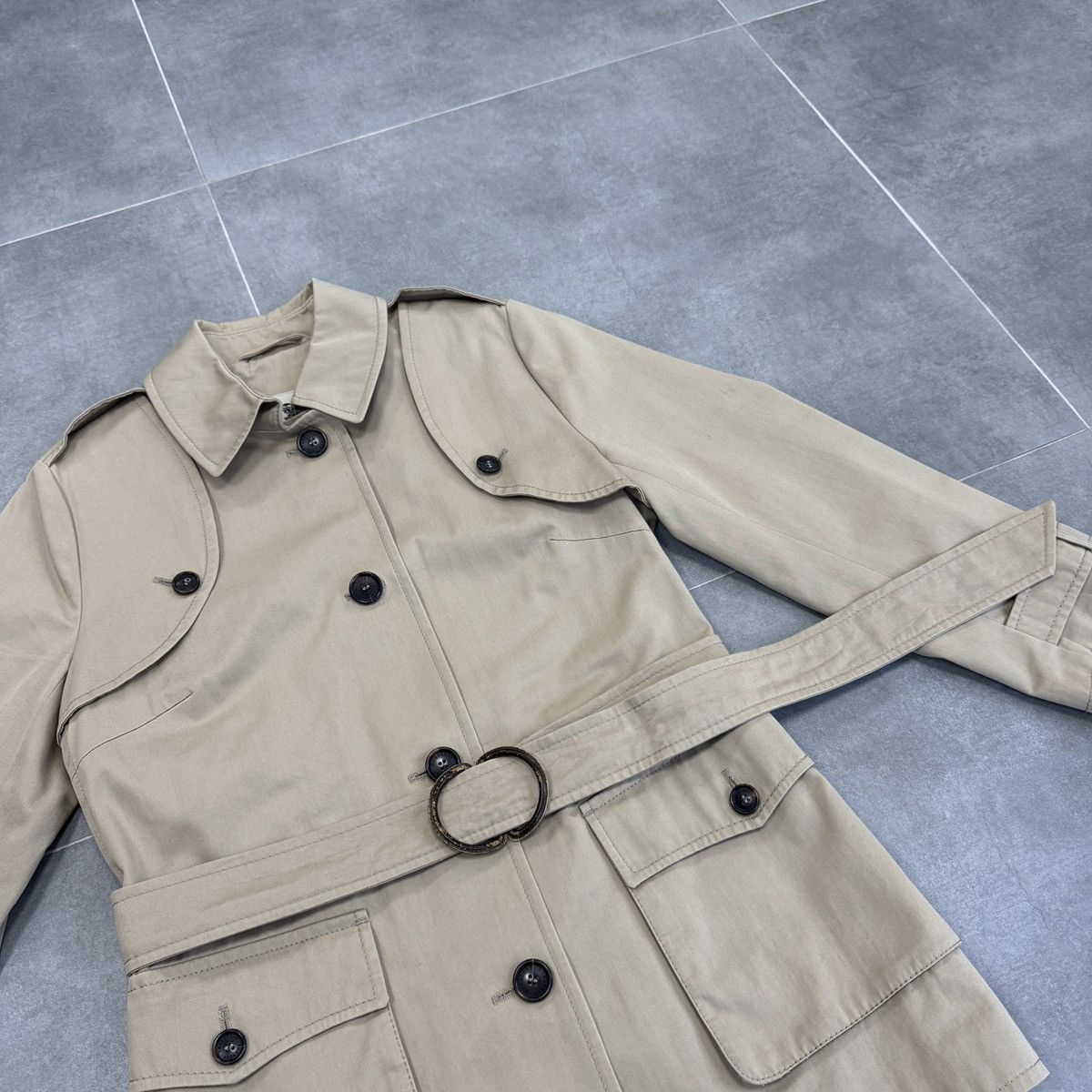 Burberry Burberry London Women Nova Check Trench Coat Jacket Size 40 Size S / US 4 / IT 40 - 10 Thumbnail