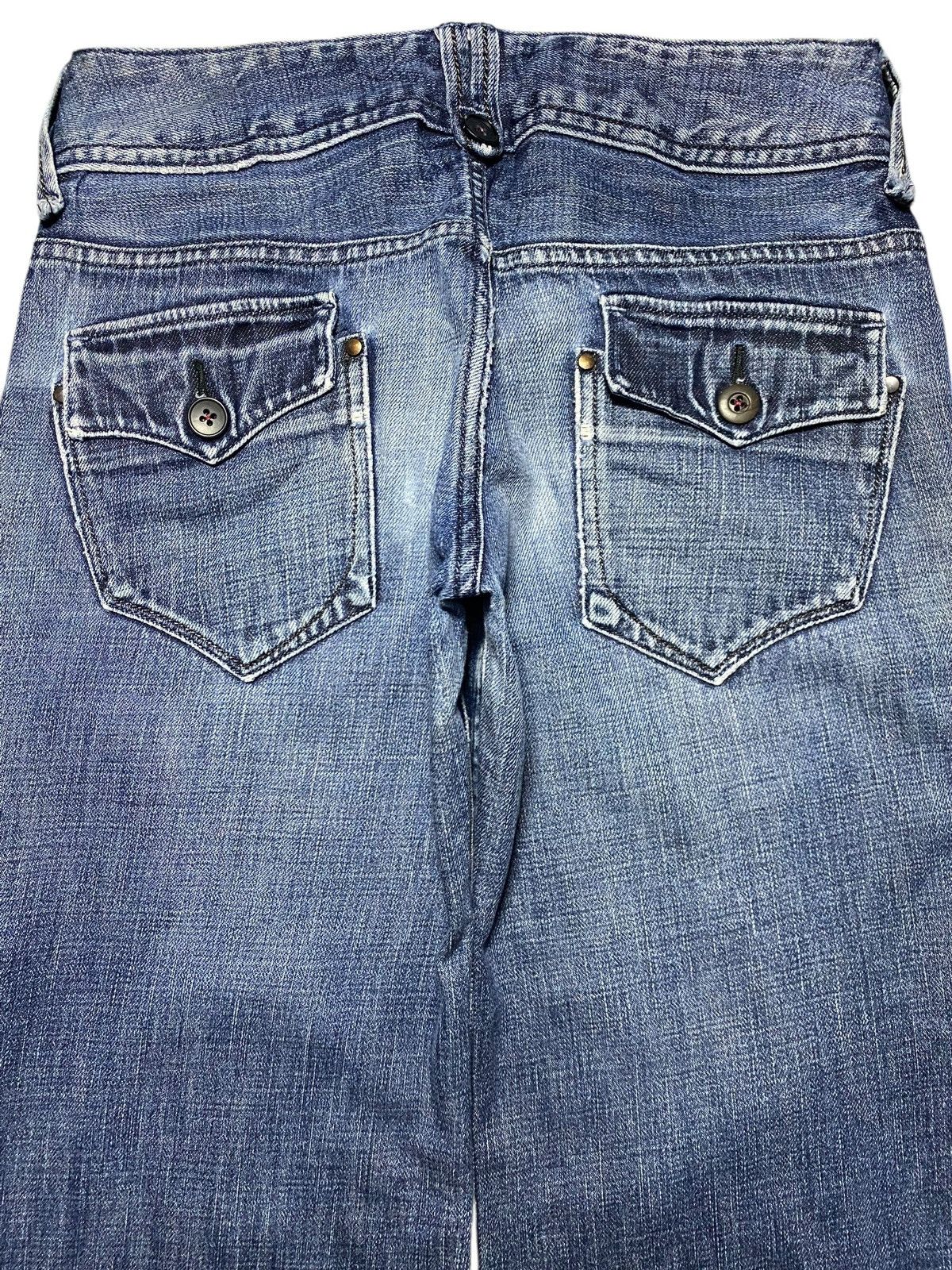 Vintage Vintage Japanese Brand Sweet Camel Distressed Baggy Jeans Size US 29 - 4 Thumbnail