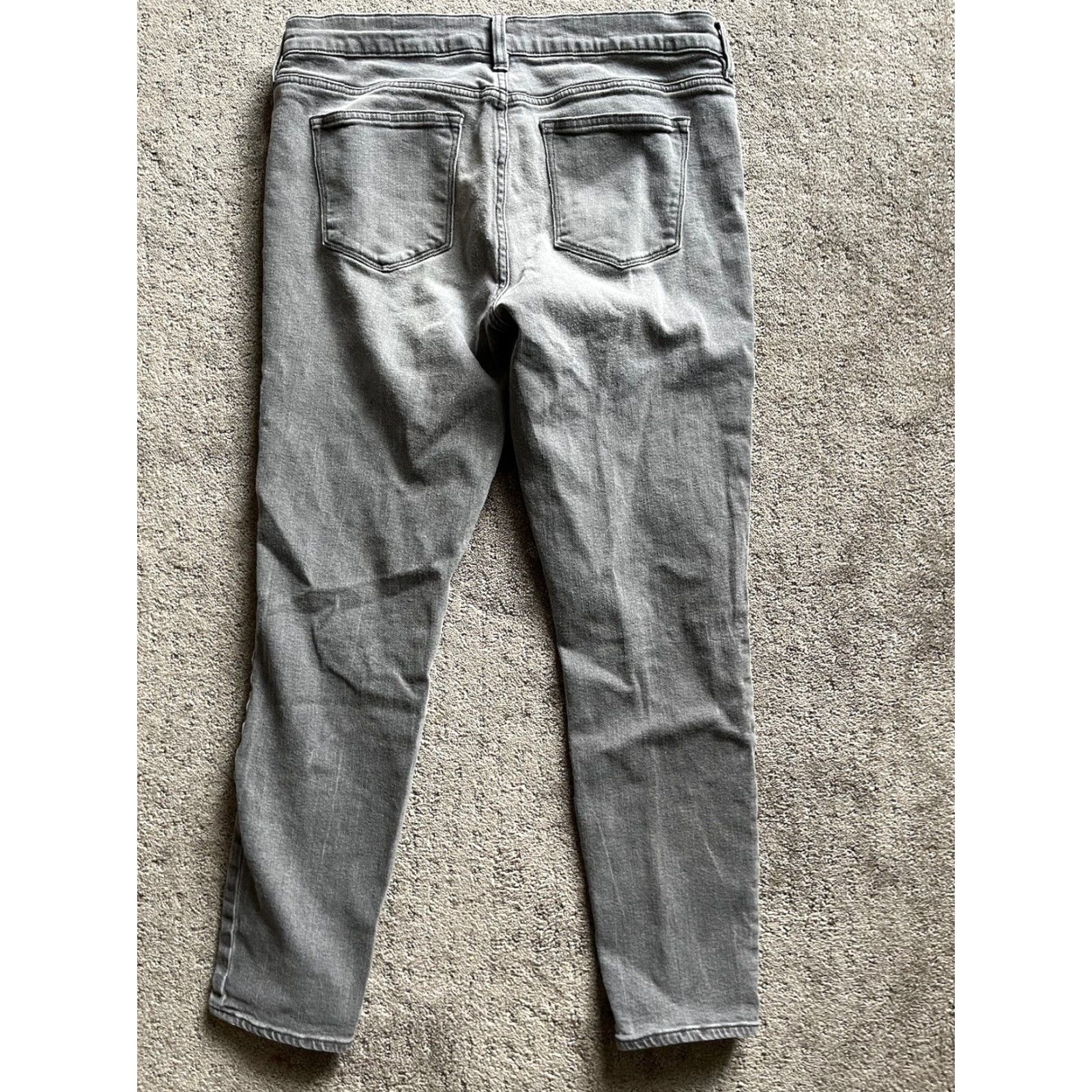 J.Crew J.CREW Women's Skinny Jeans Gray Wash Size 31 28" Inseam Regular Denim Size 24" / US 00 / IT 34 - 3 Thumbnail