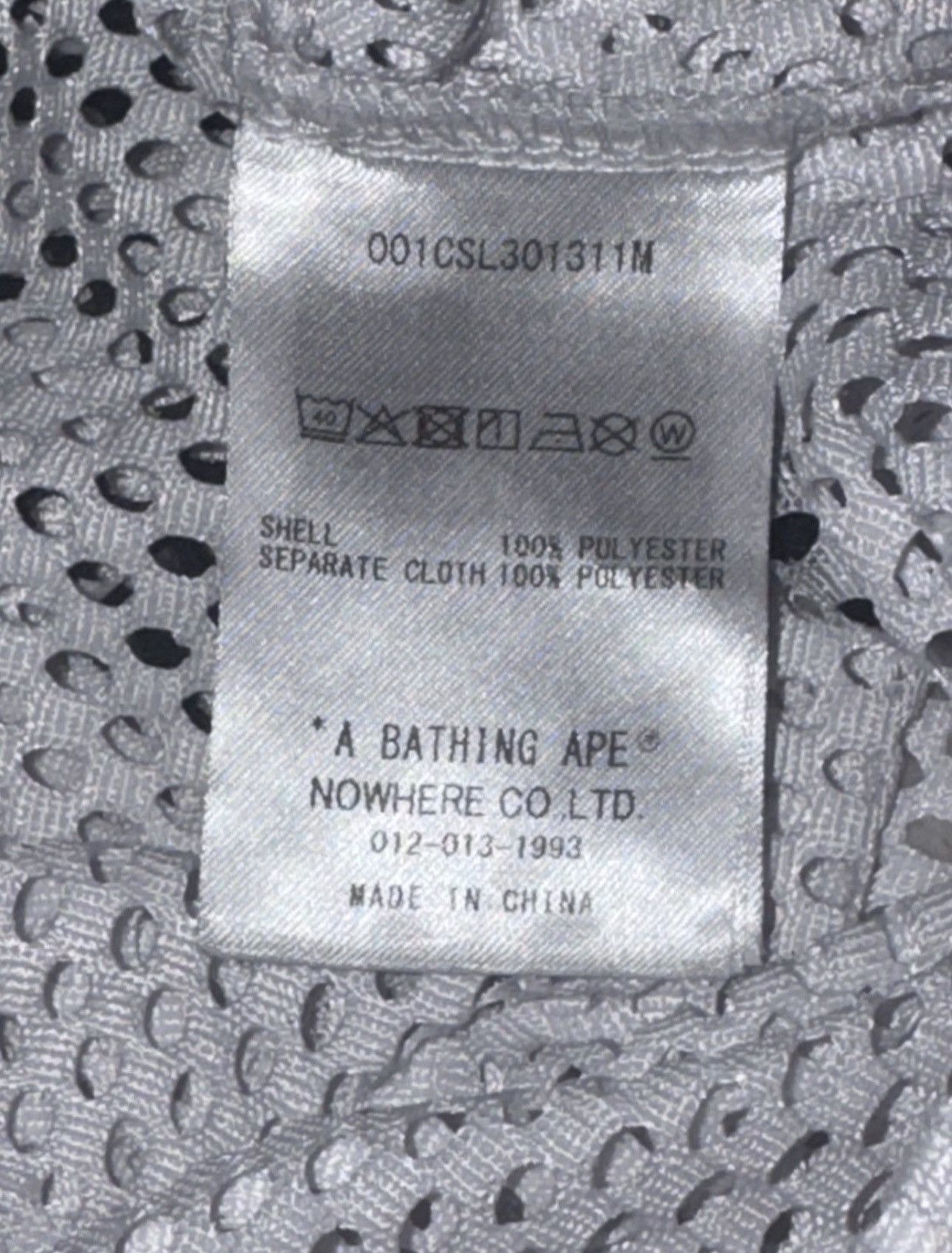 Bape BAPE Line Camo FB Jersey WHITE Size US L / EU 52-54 / 3 - 16 Thumbnail